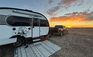 Karla L.'s photo of rv camping at Bisti/De-Na-Zin Wilderness | Dispersed Camping near Counselor, NM