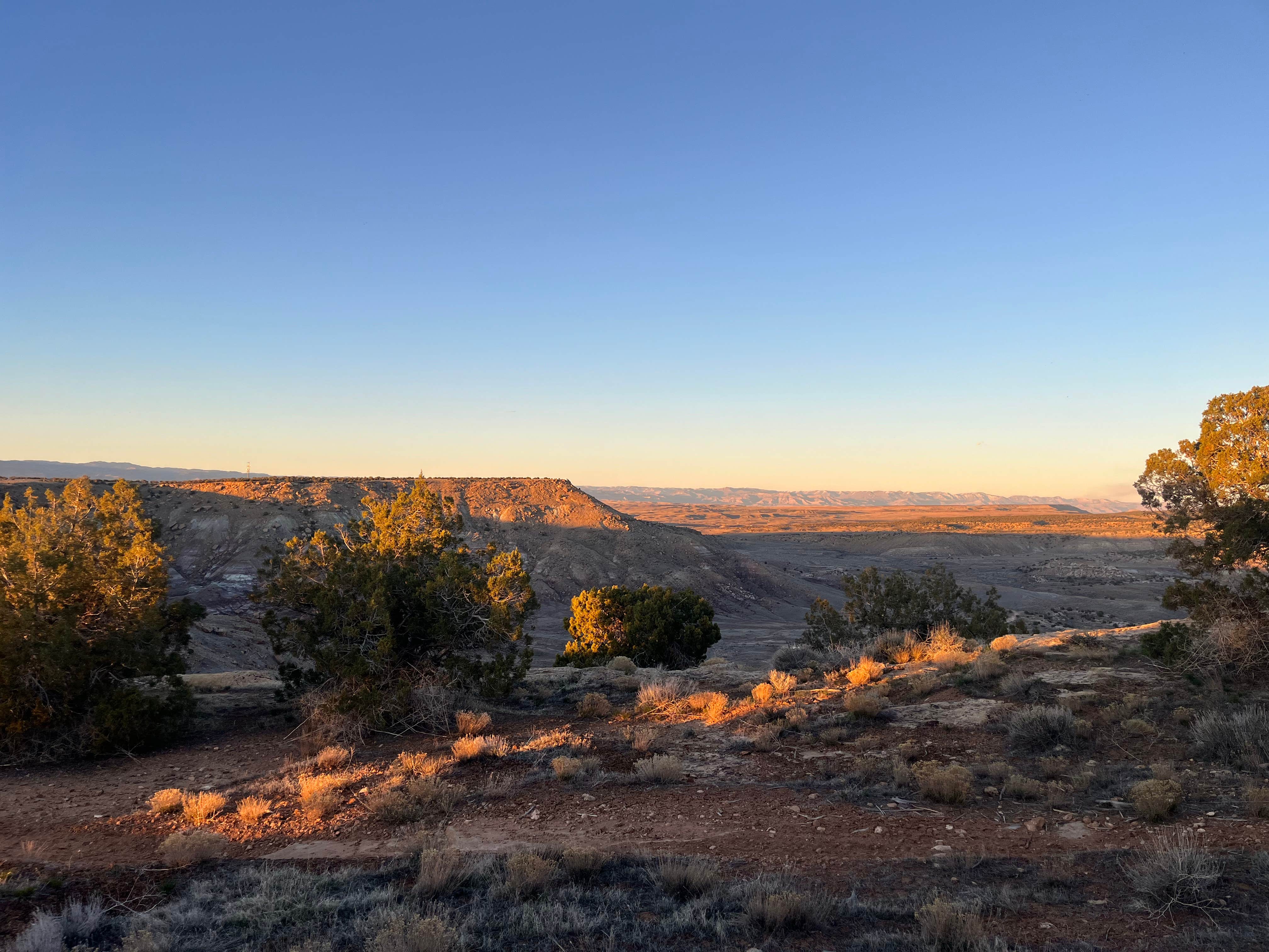 Katherine M.'s photo of a dispersed camping area at Bitter Creek Overlook Camping Area near Cisco, UT