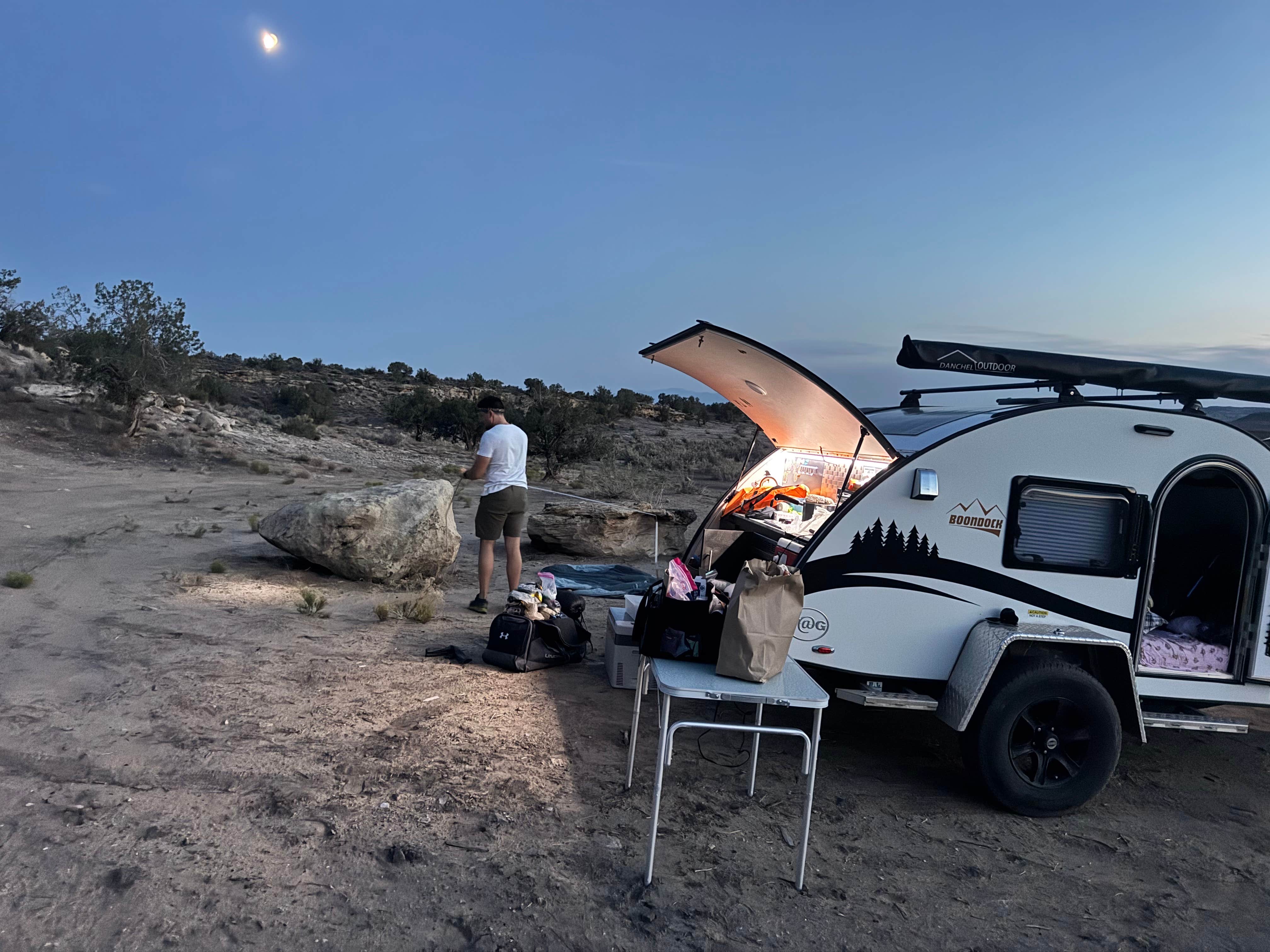 Christine B.'s photo at Bitter Creek Overlook Camping Area near Cisco, UT