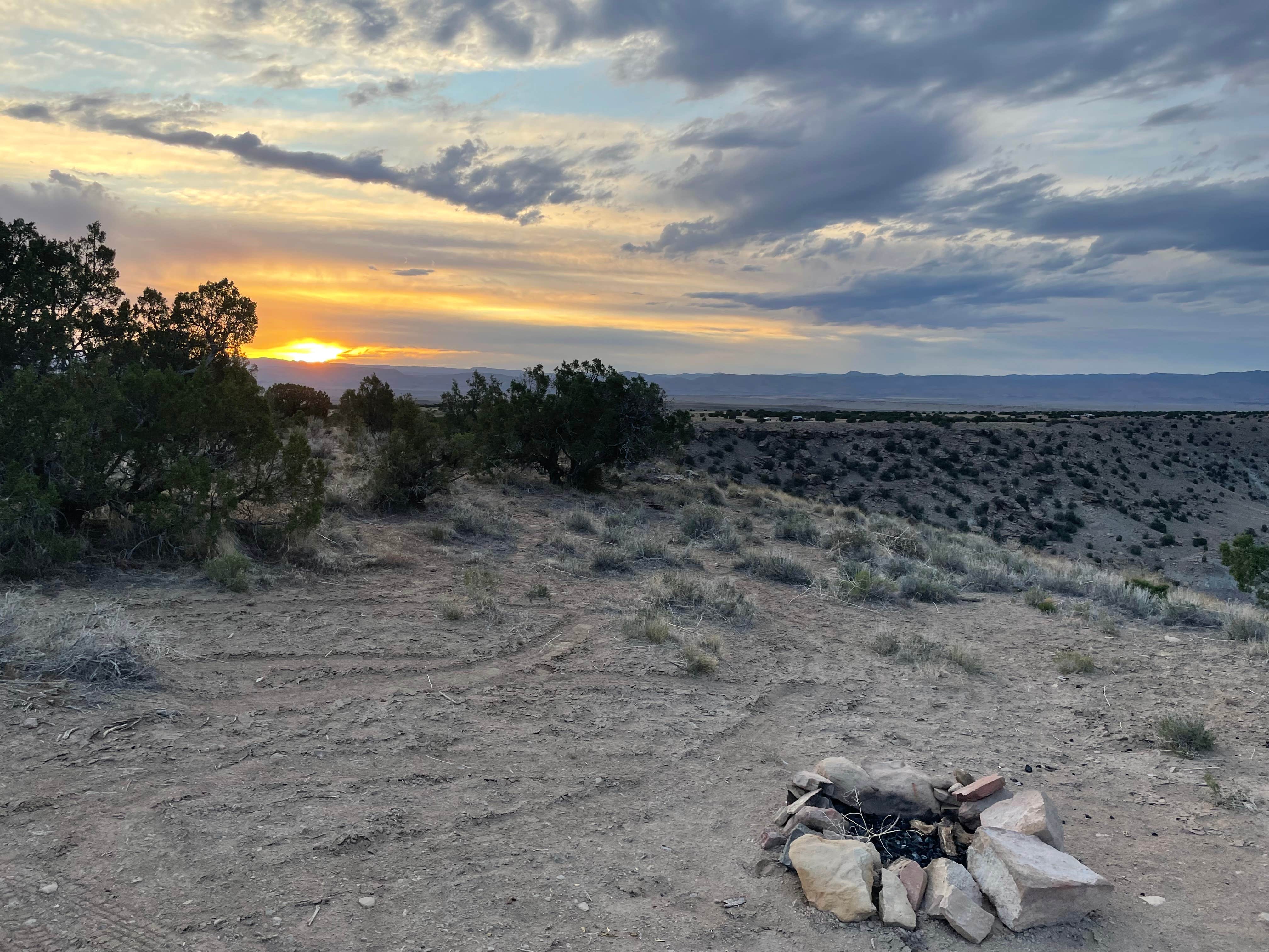 MARY M.'s photo of a dispersed camping area at Bitter Creek Overlook Camping Area near Cisco, UT