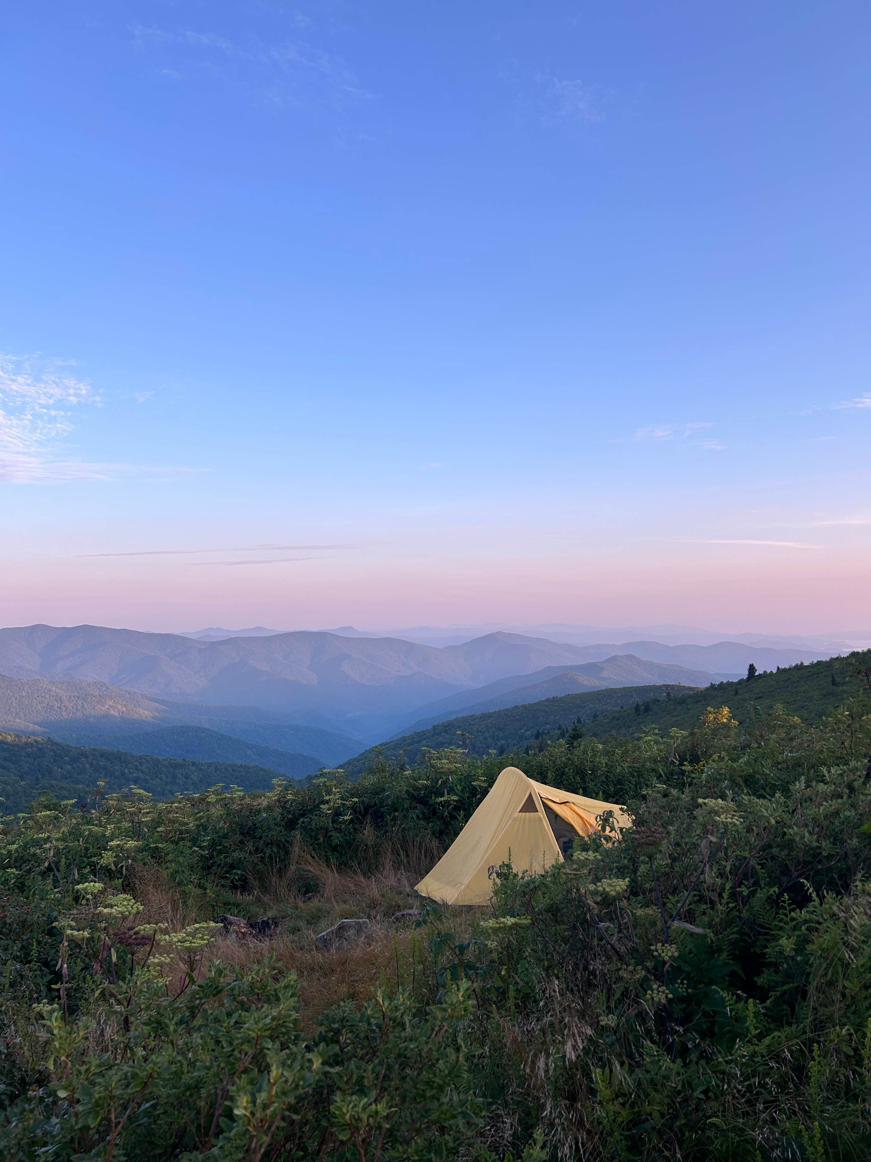 Black Balsam Knob - Dispersed Camping