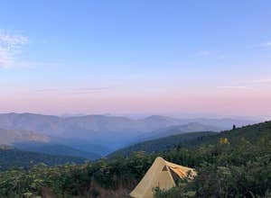 Black Balsam Knob - Dispersed Camping