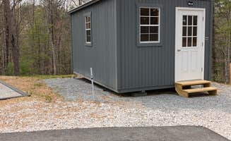 Robin B.'s photo of a cabin at Black Bear Campground near Burnsville, NC