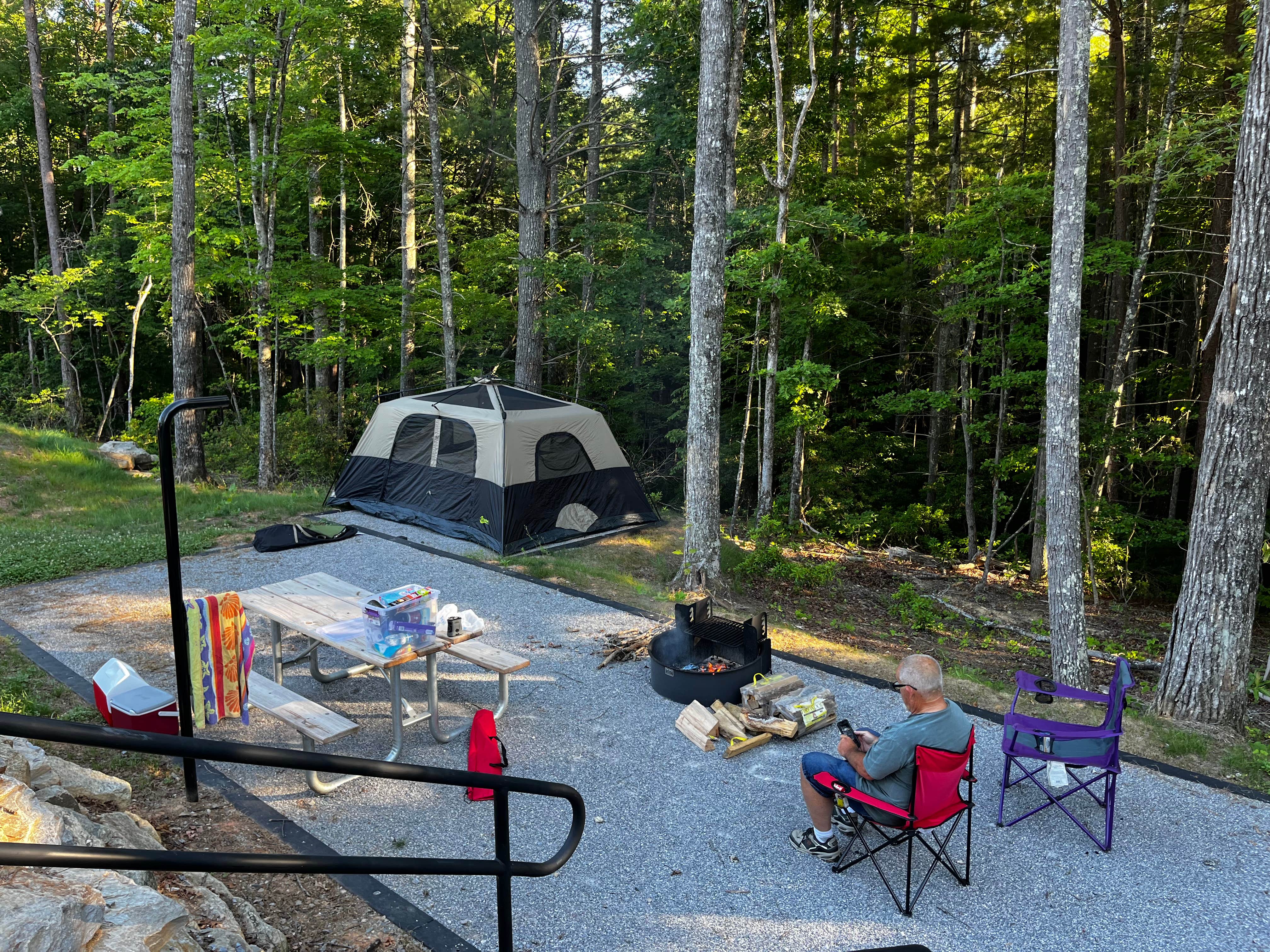 Camper-submitted photo at Black Bear Campground near Boiling Springs, NC