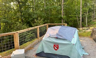 Raul G.'s photo of tent camping at Black Bear Campground near Newland, NC