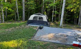 Lisa D.'s photo of tent camping at Black Bear Campground near Green Mountain, NC