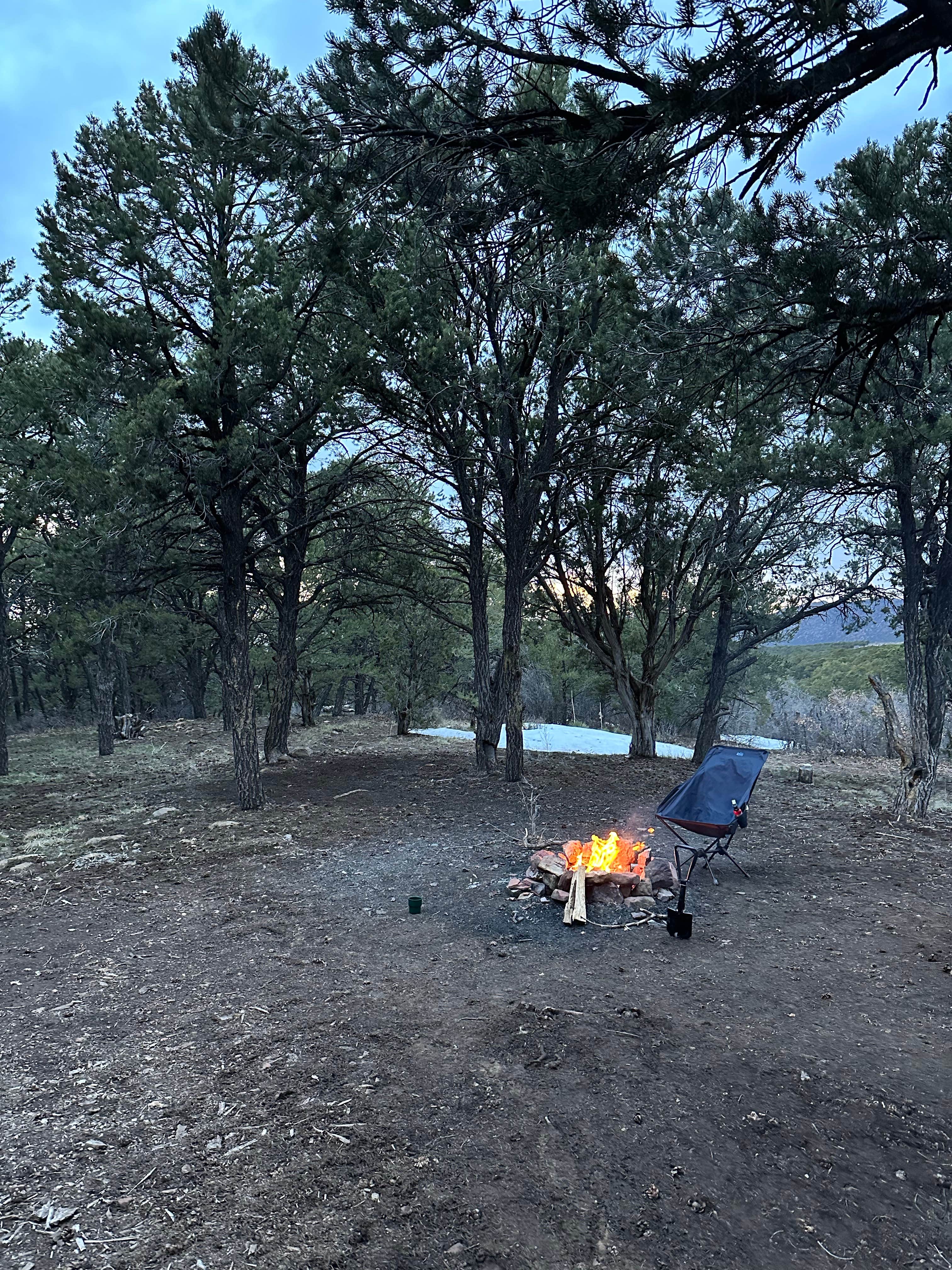 Jeff P.'s photo of a dispersed camping area at Black Canyon Dispersed Camping near Curecanti National Recreation Area