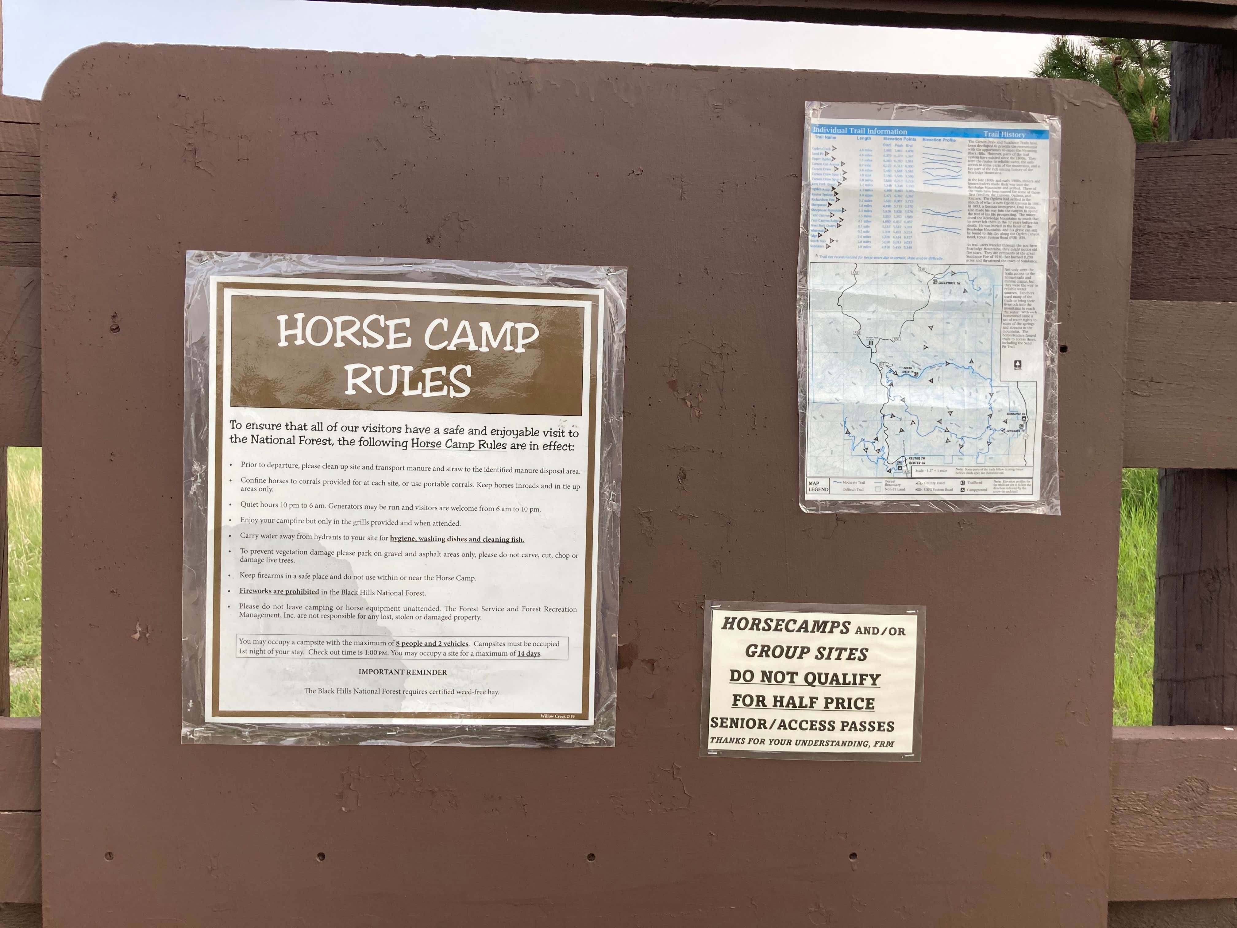 Camper-submitted photo at Sundance Horse Camp near Sundance, WY