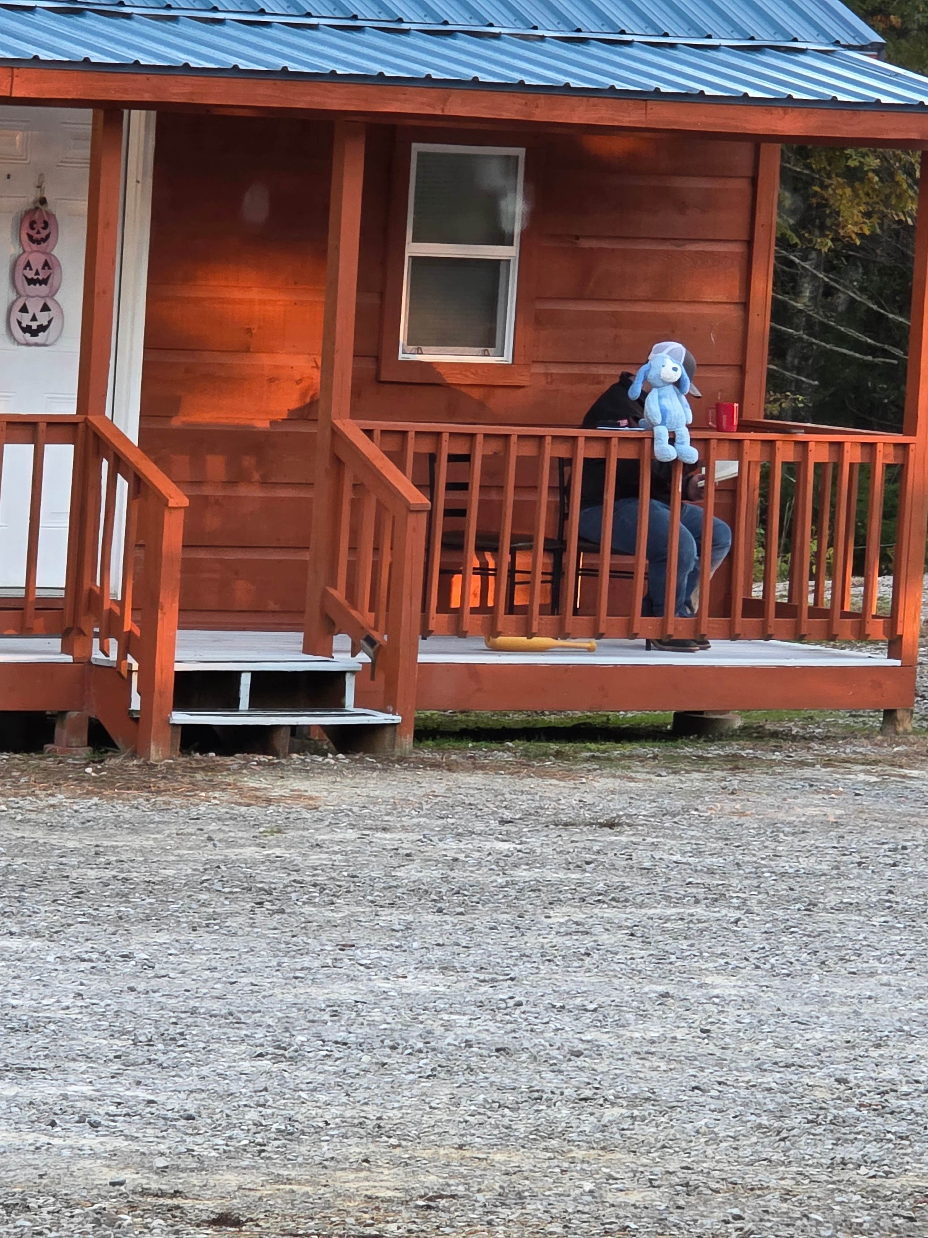 Geo M.'s photo of a cabin at Black House Mountain Campground near Gainesboro, TN
