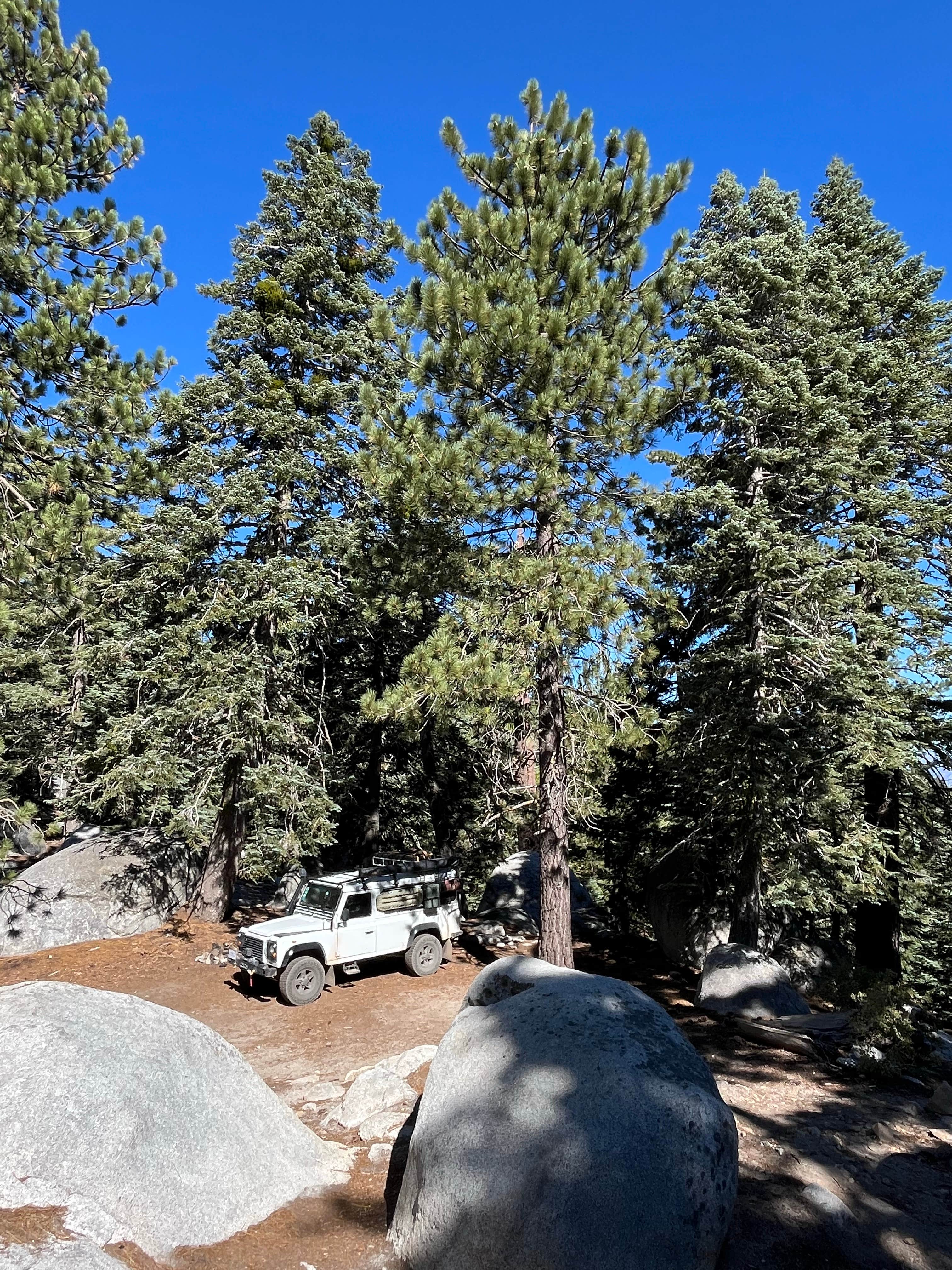 Camper-submitted photo at Black Mountain Yellow Post #6 near Whitewater, CA
