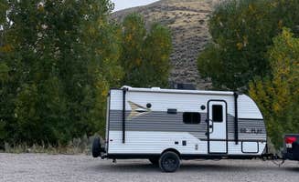 Tara's photo of rv camping at Blackrock Canyon Recreation Site near Blackfoot, ID
