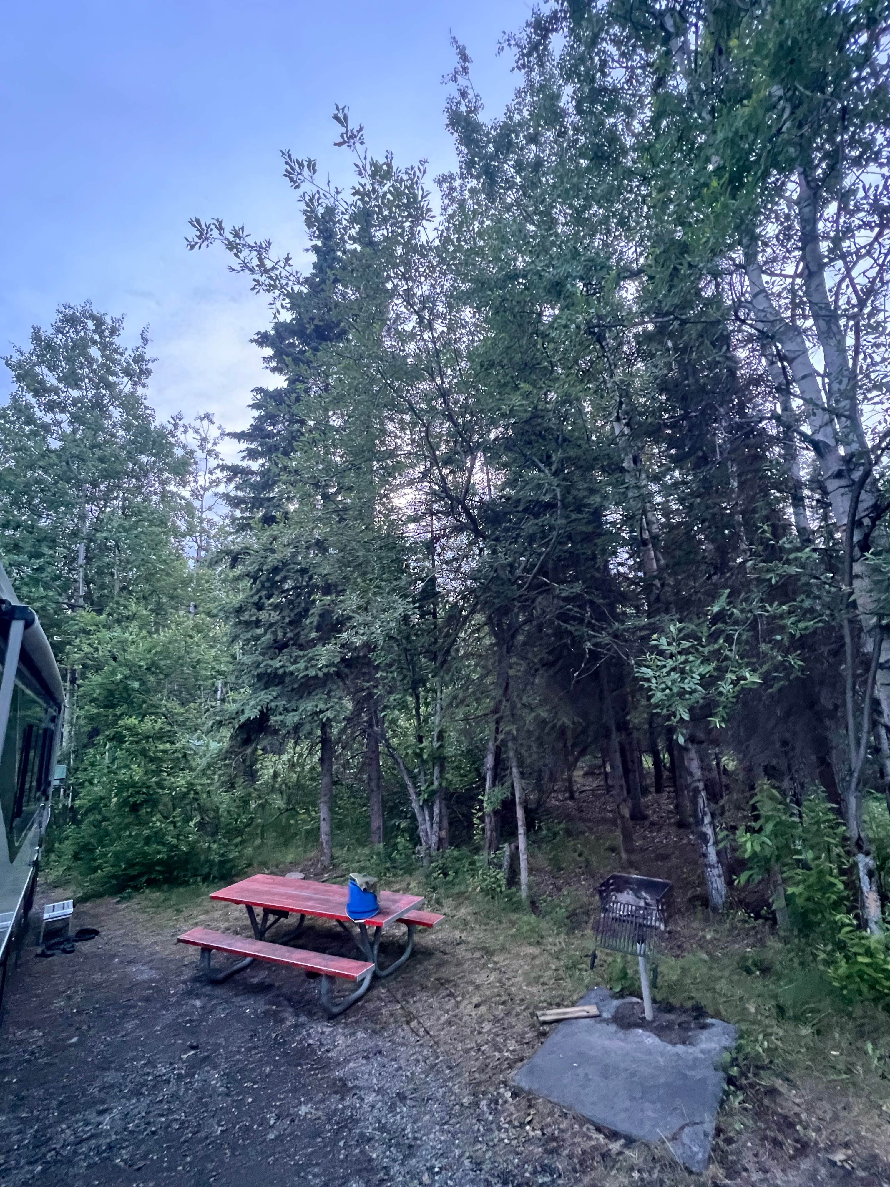 Camper-submitted photo at Black Spruce Campground near Eagle River, AK