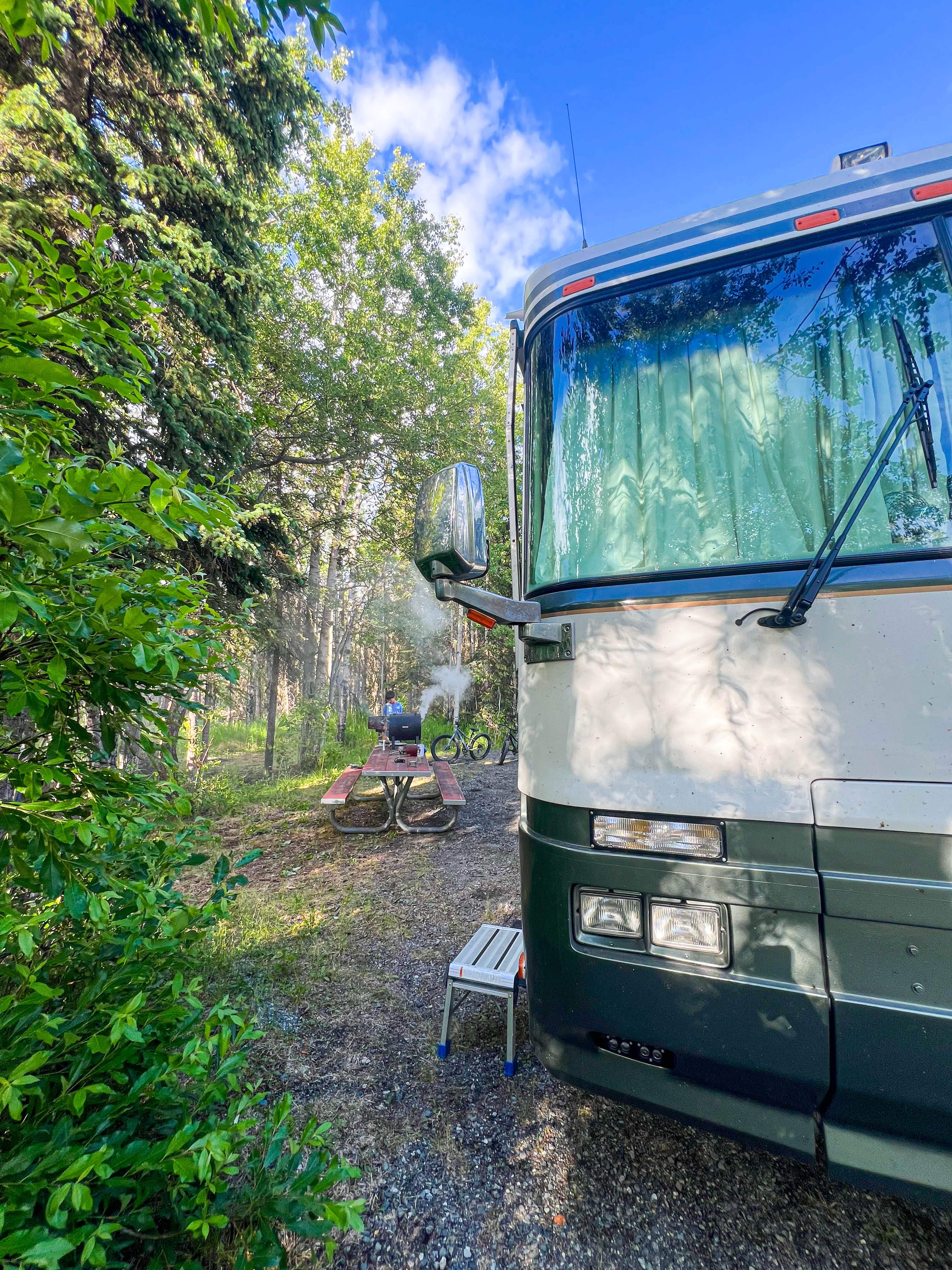 Camper-submitted photo at Black Spruce Campground near Eagle River, AK