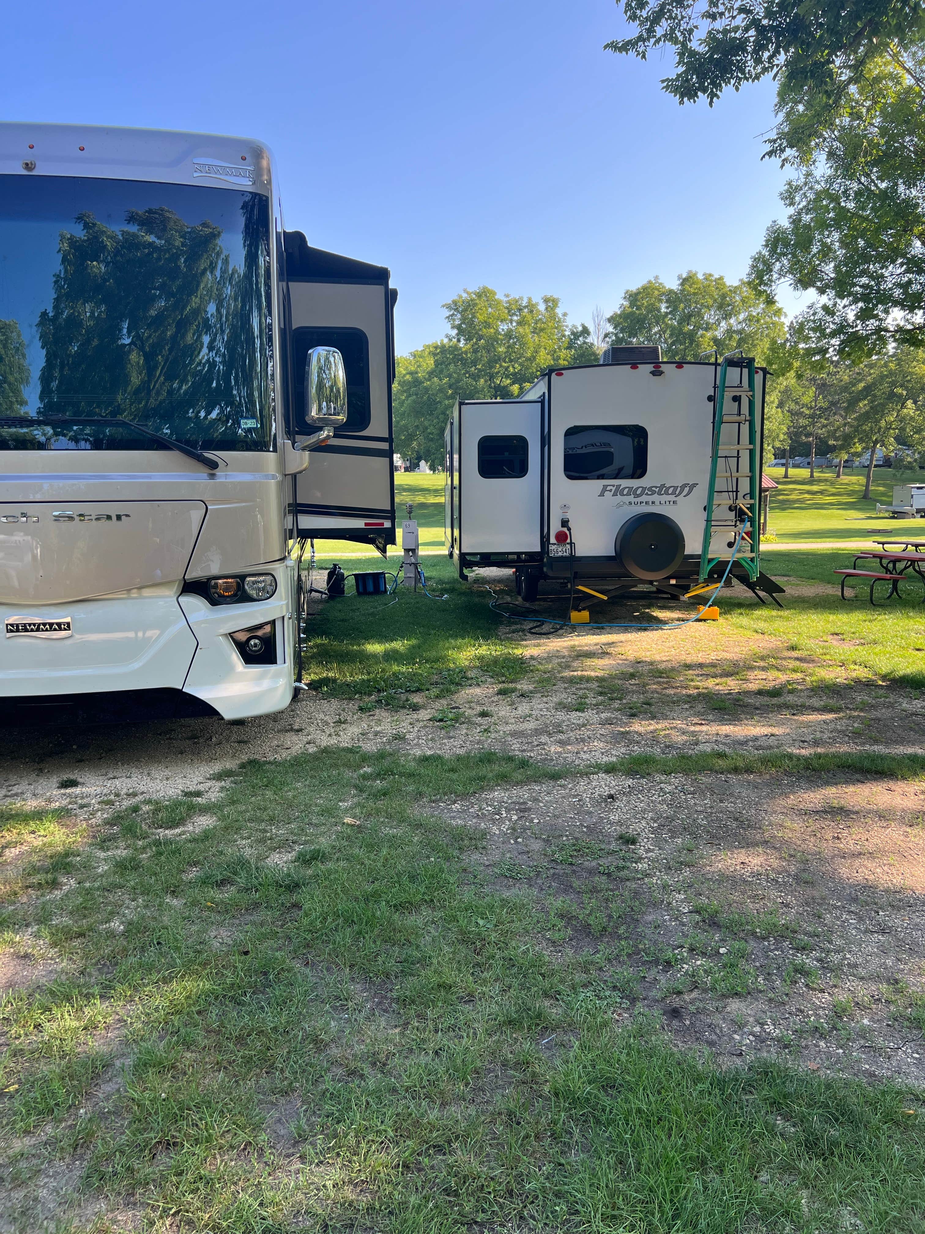 James R.'s photo of rv camping at Blackhawk Valley Campground near Rockford, IL