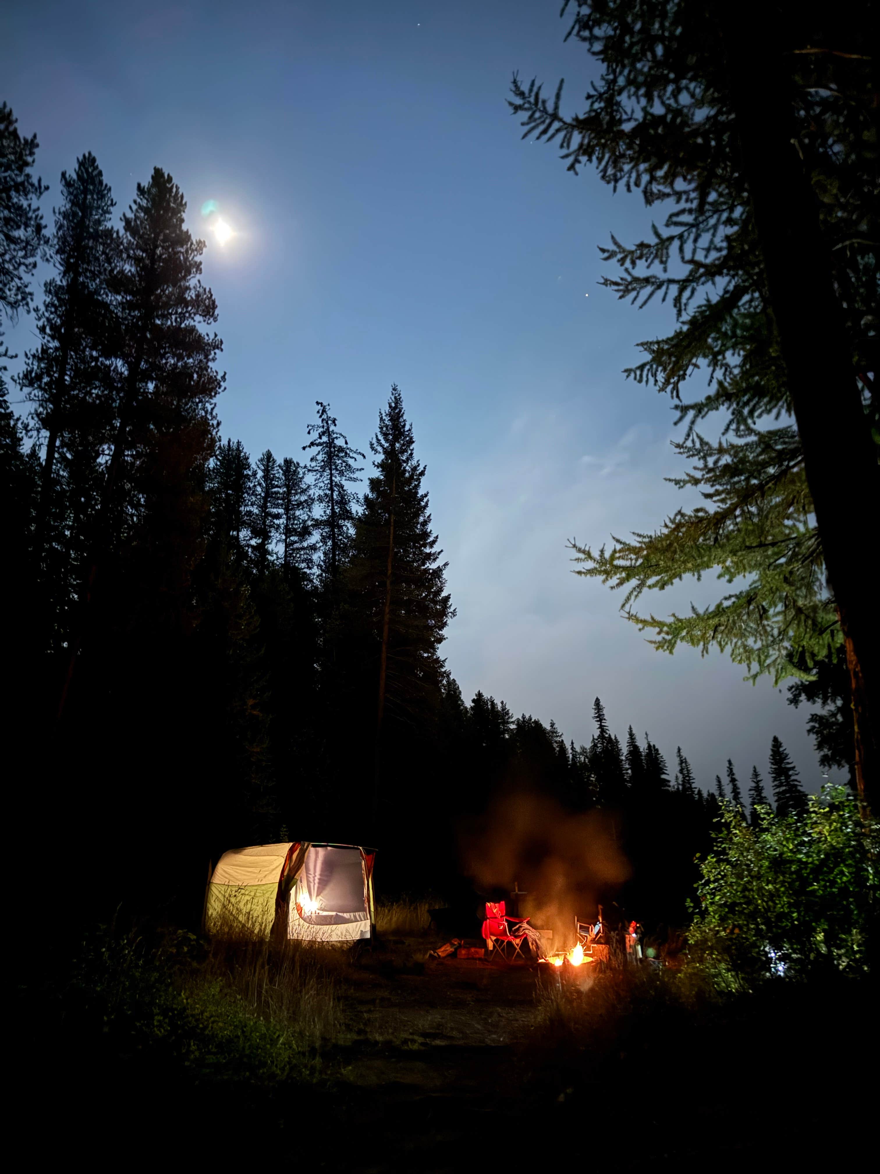 Camper-submitted photo at Blair Flats near Dayton, MT