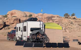 Greg L.'s photo of camping with pets at Utahraptor State Park Campground near Arches National Park