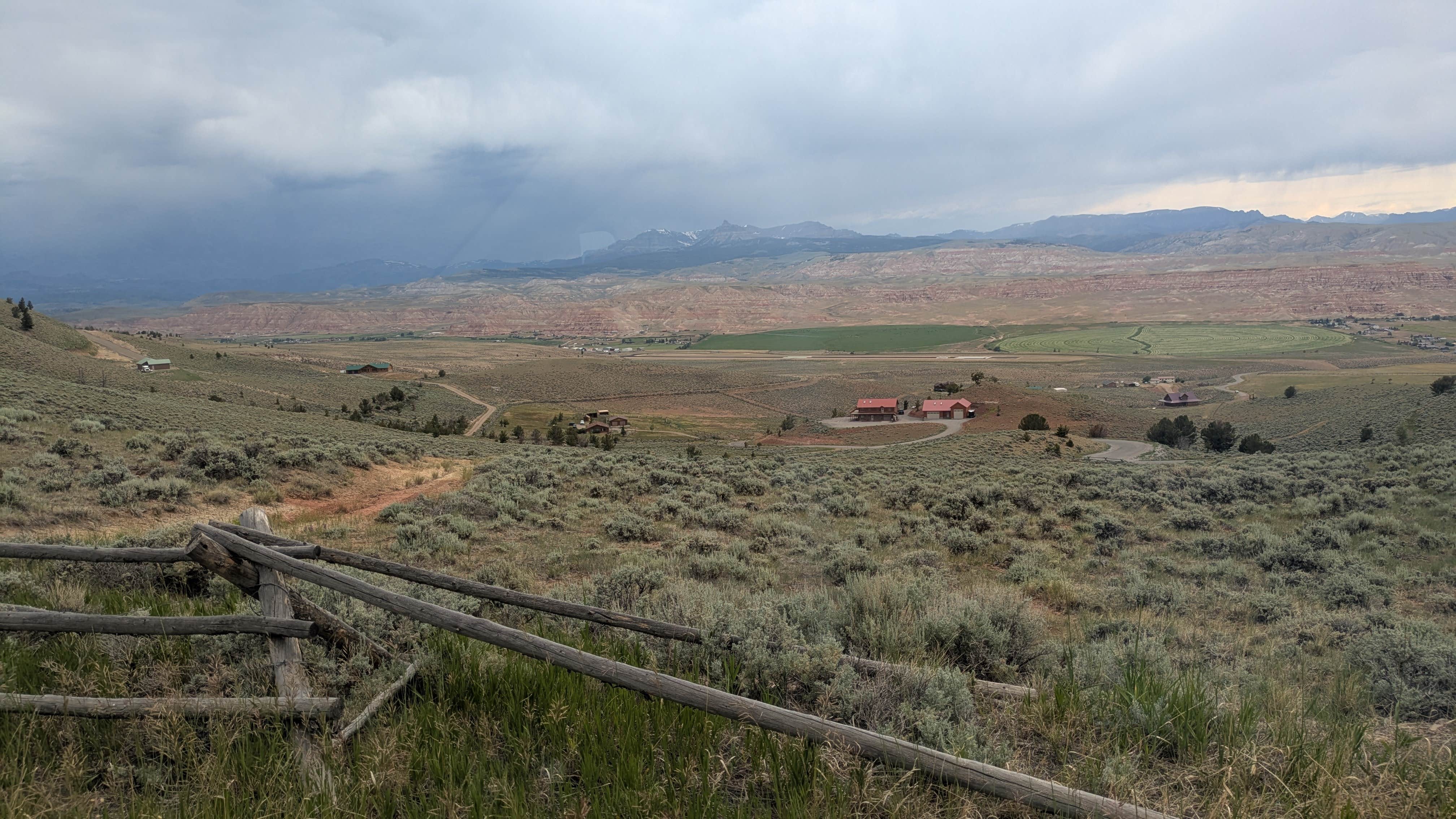 Camping near Fitzgerald wilderness: BLM above Dubois, Dubois, Wyoming