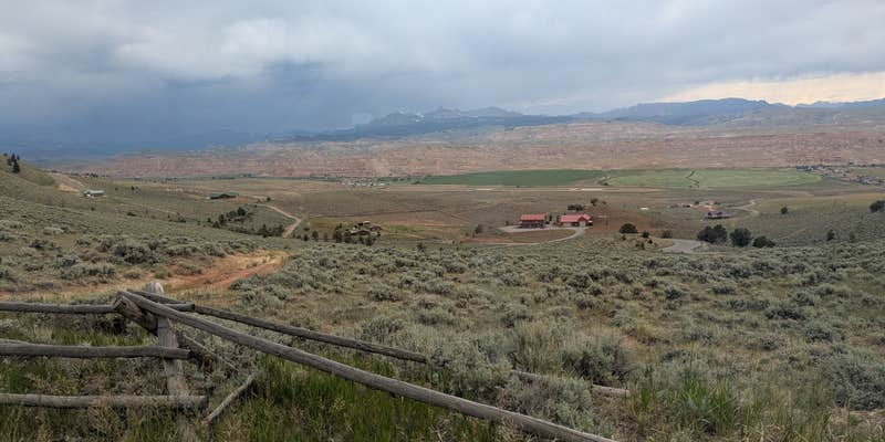 Camper submitted image from BLM above Dubois