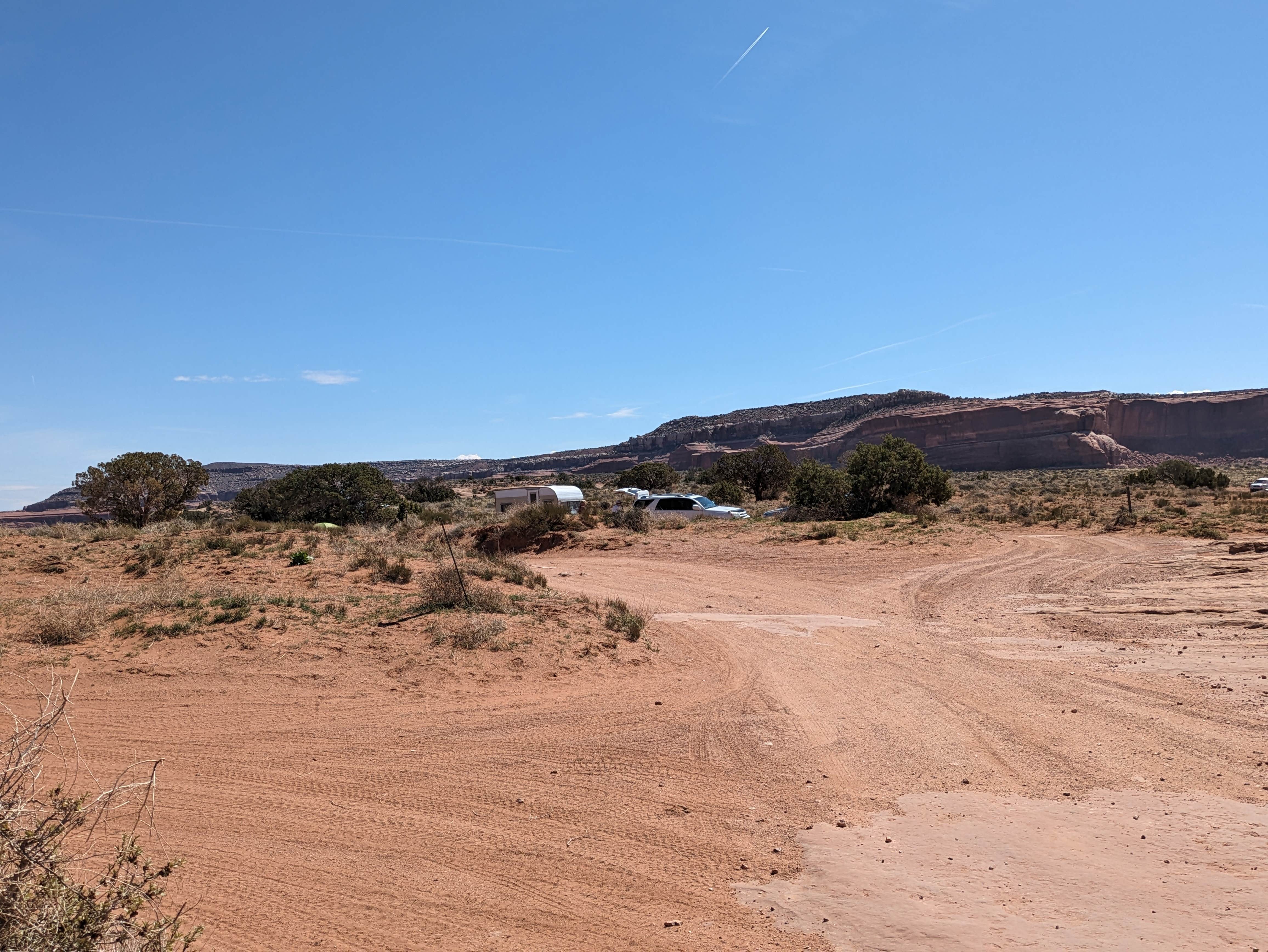 Camper-submitted photo at BLM Bartlett Flat Camping Area near Arches National Park