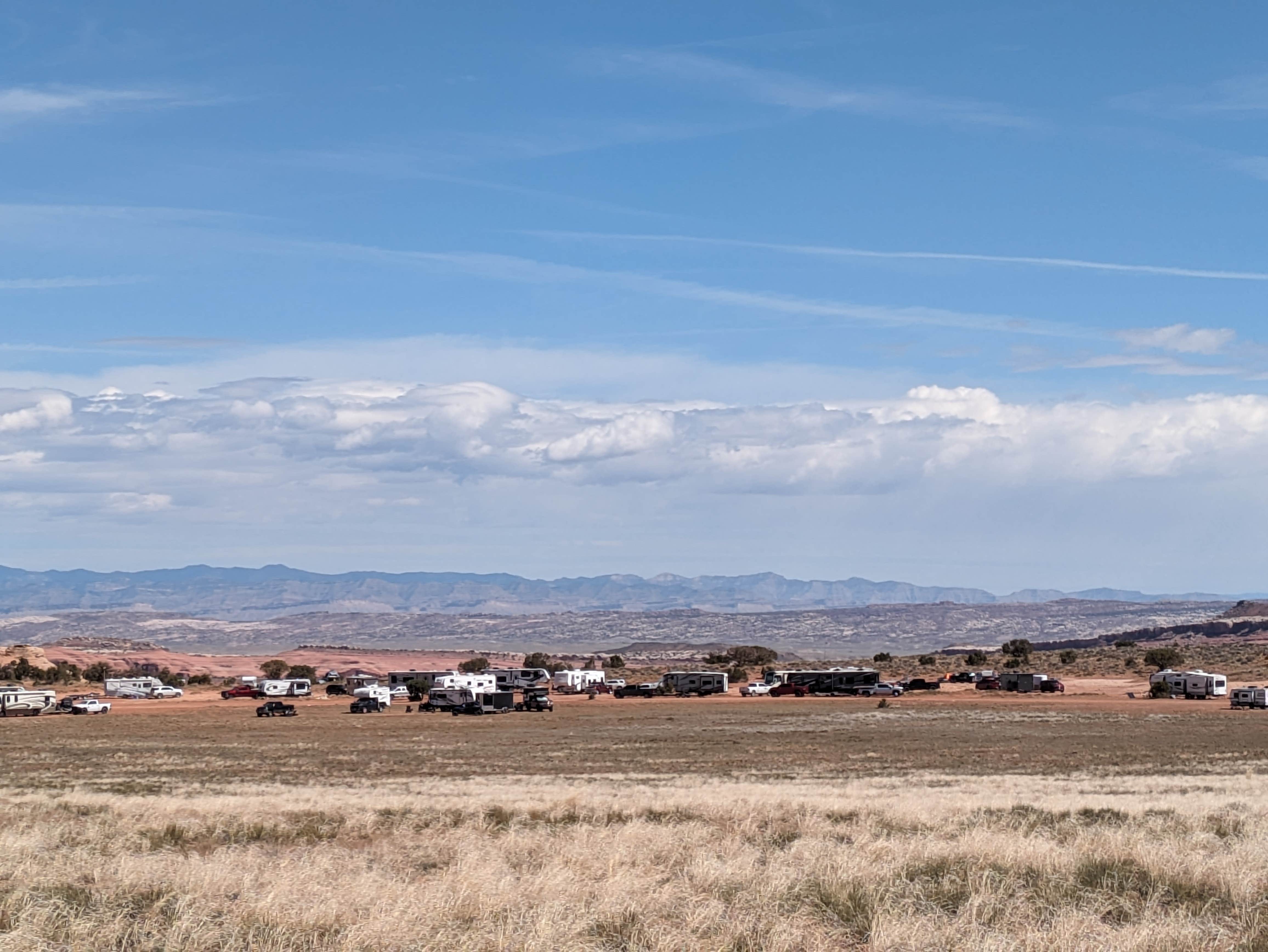 Camper-submitted photo at BLM Bartlett Flat Camping Area near Arches National Park