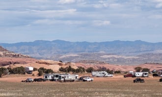 Camping near Dubinky Well Road Dispersed: BLM Bartlett Flat Camping Area, Moab, Utah