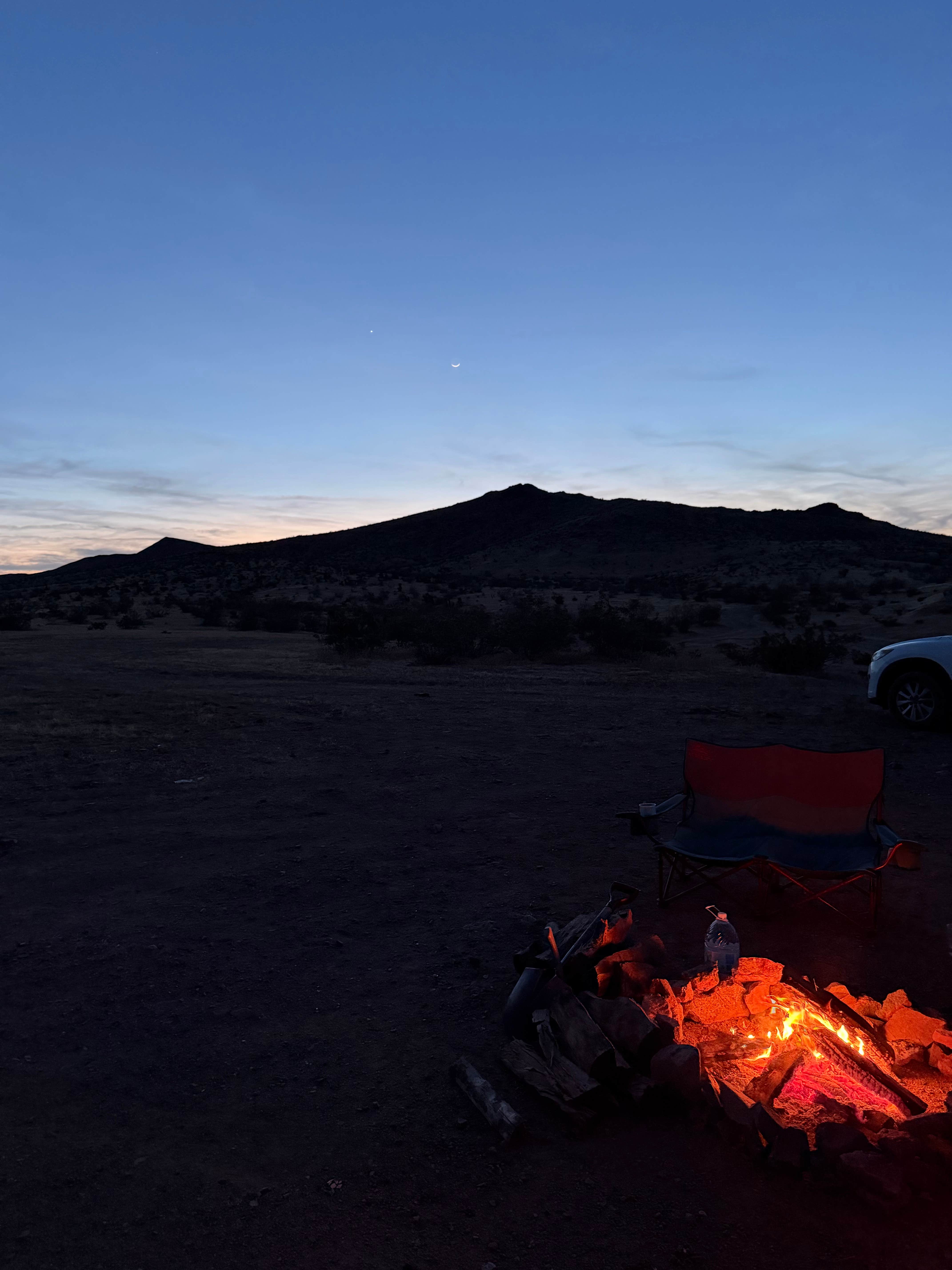 Camper-submitted photo at Bell Mountain Road near Apple Valley, CA