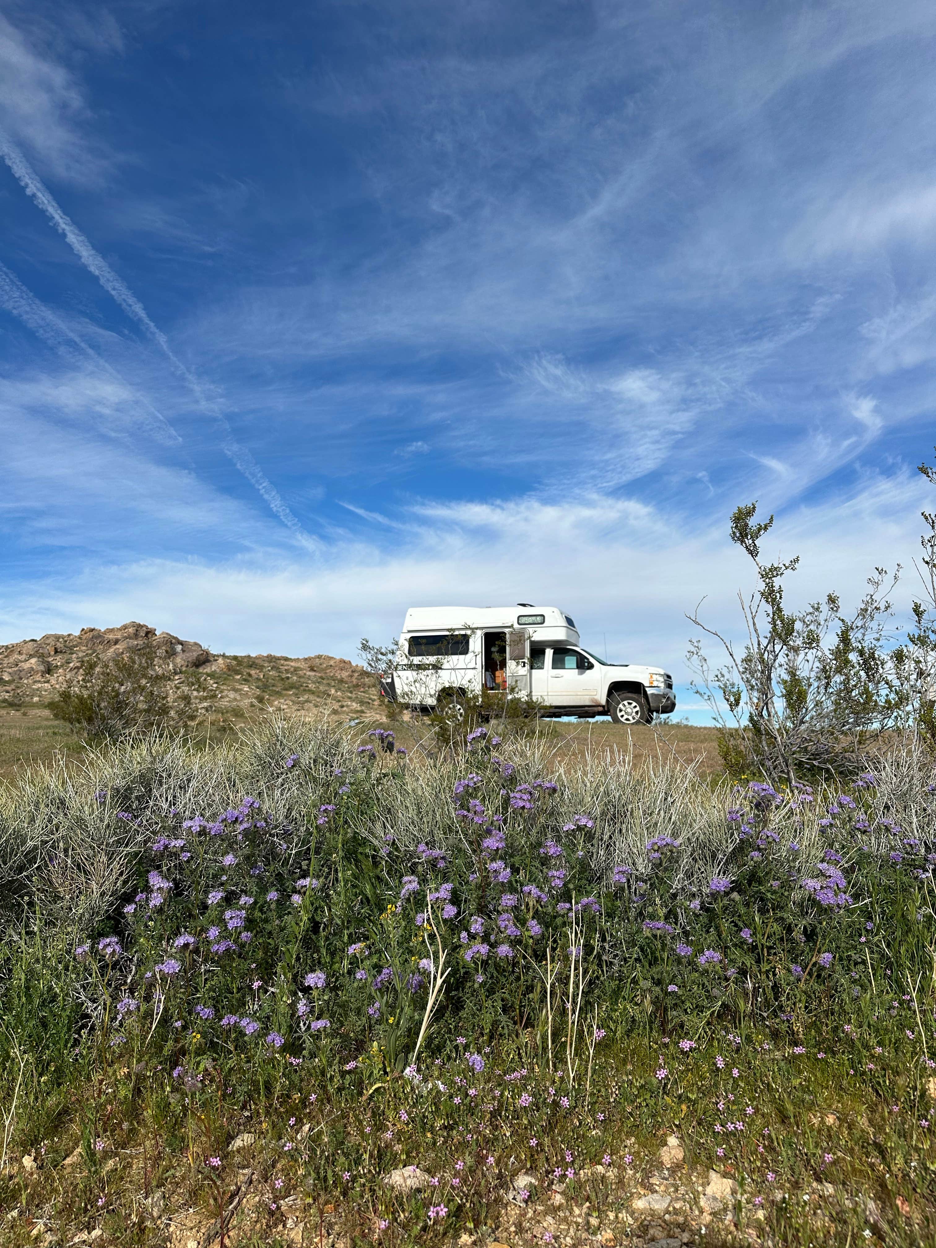 Camper-submitted photo at Bell Mountain Road near Victorville, CA