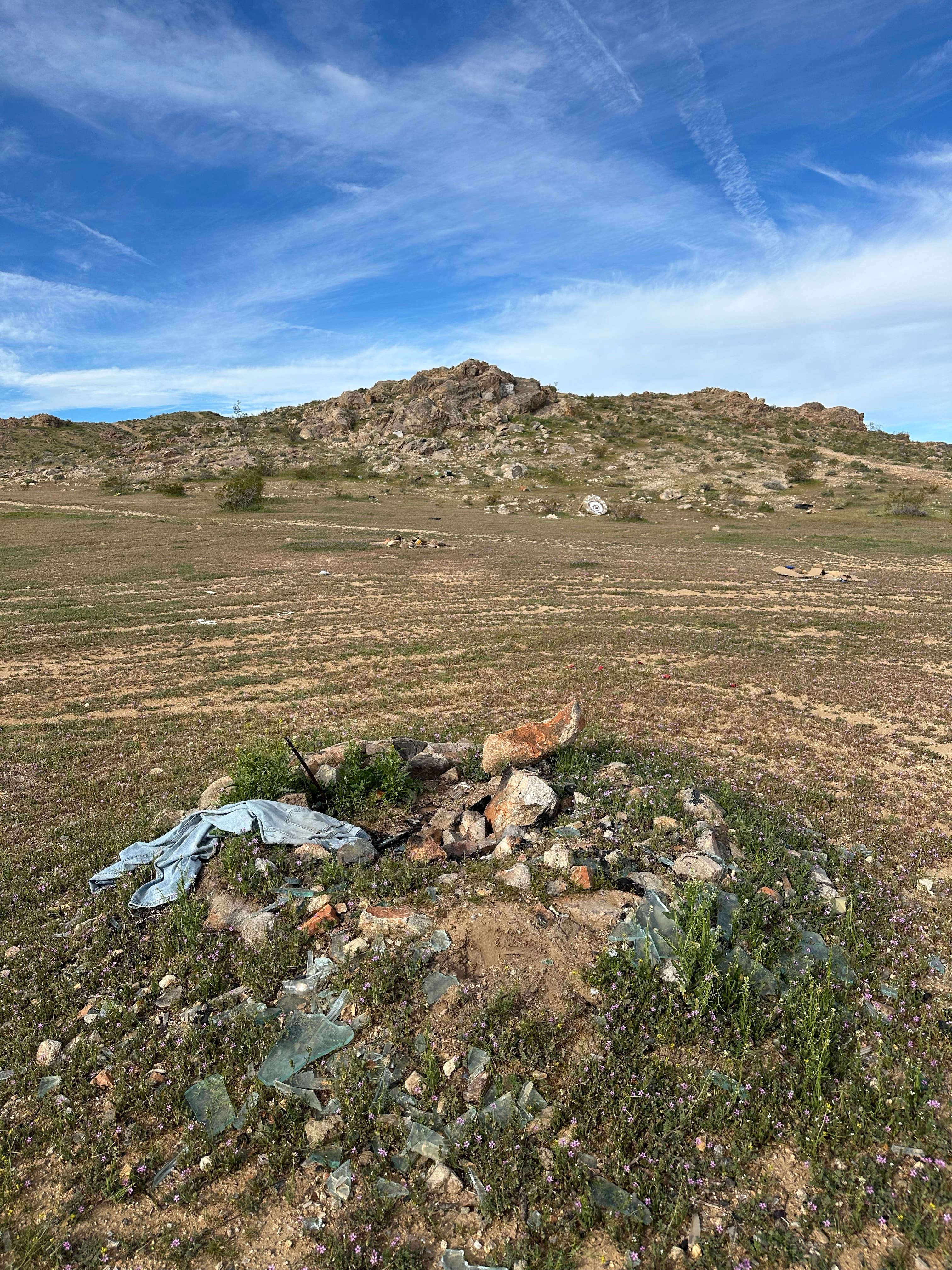 Camper-submitted photo at Bell Mountain Road near Victorville, CA