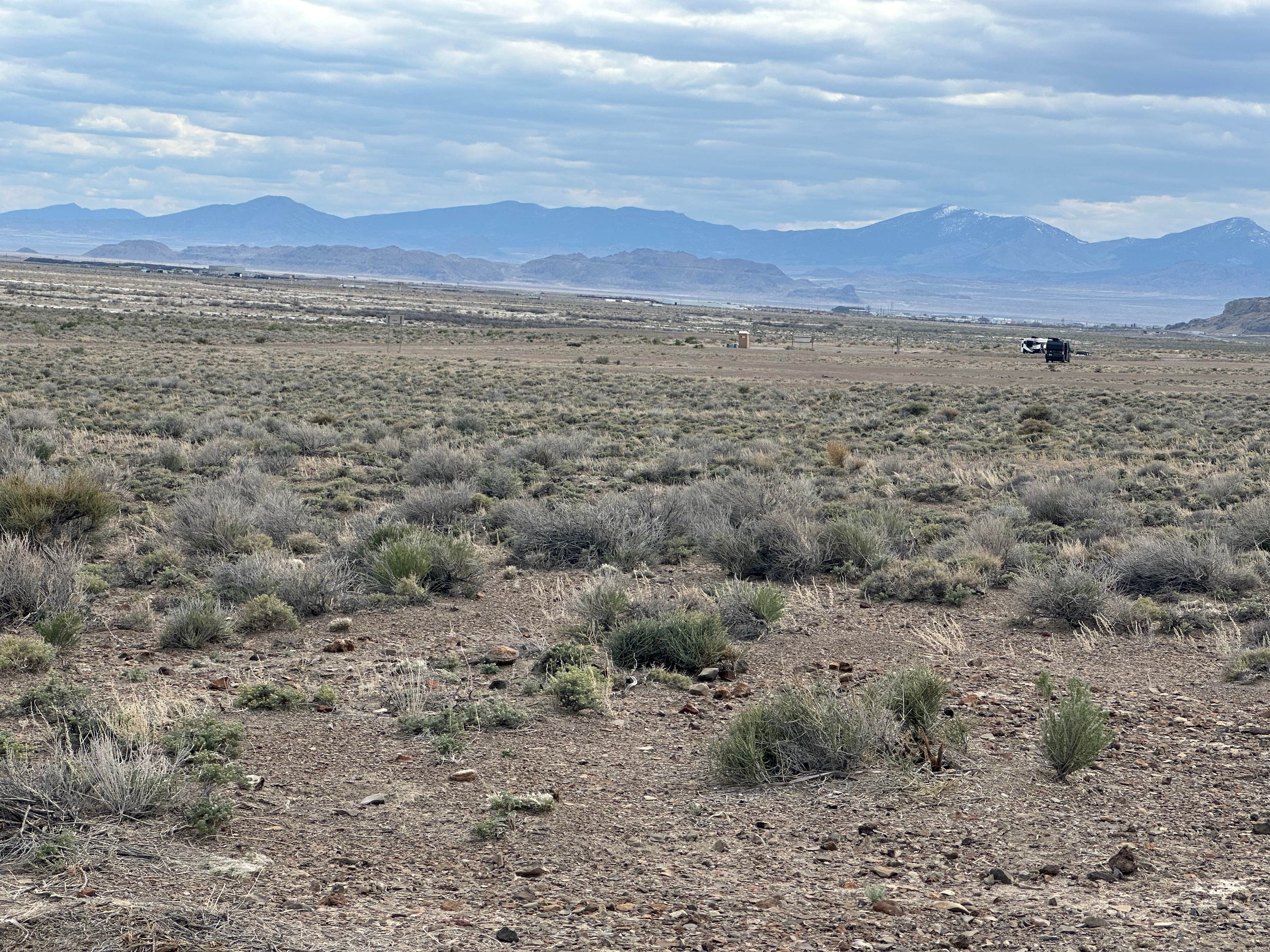 Camper-submitted photo at BLM Site next to Salt Flats near West Wendover, NV