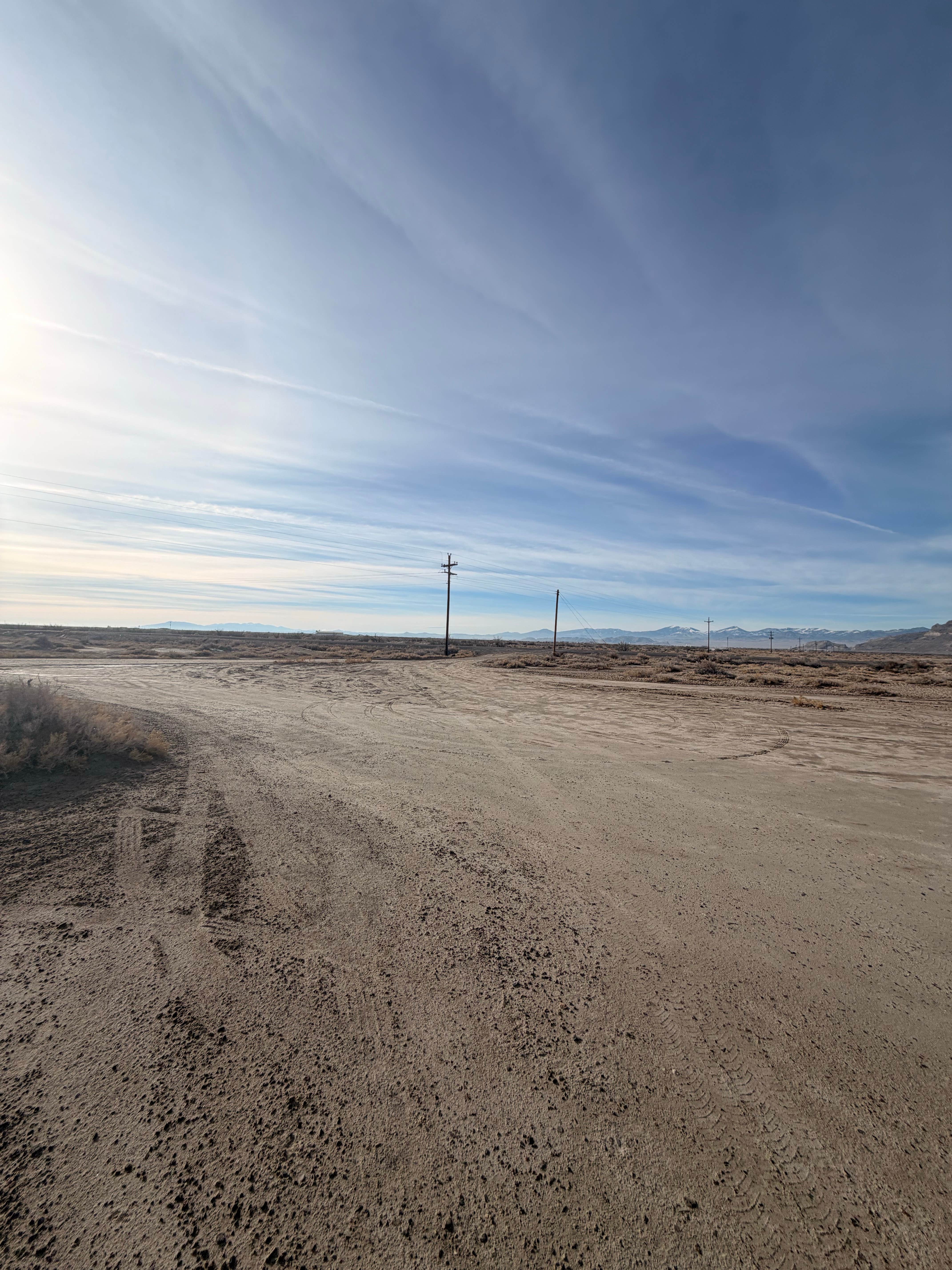 hap C.'s photo of a dispersed camping area at BLM Site next to Salt Flats near Wendover, UT
