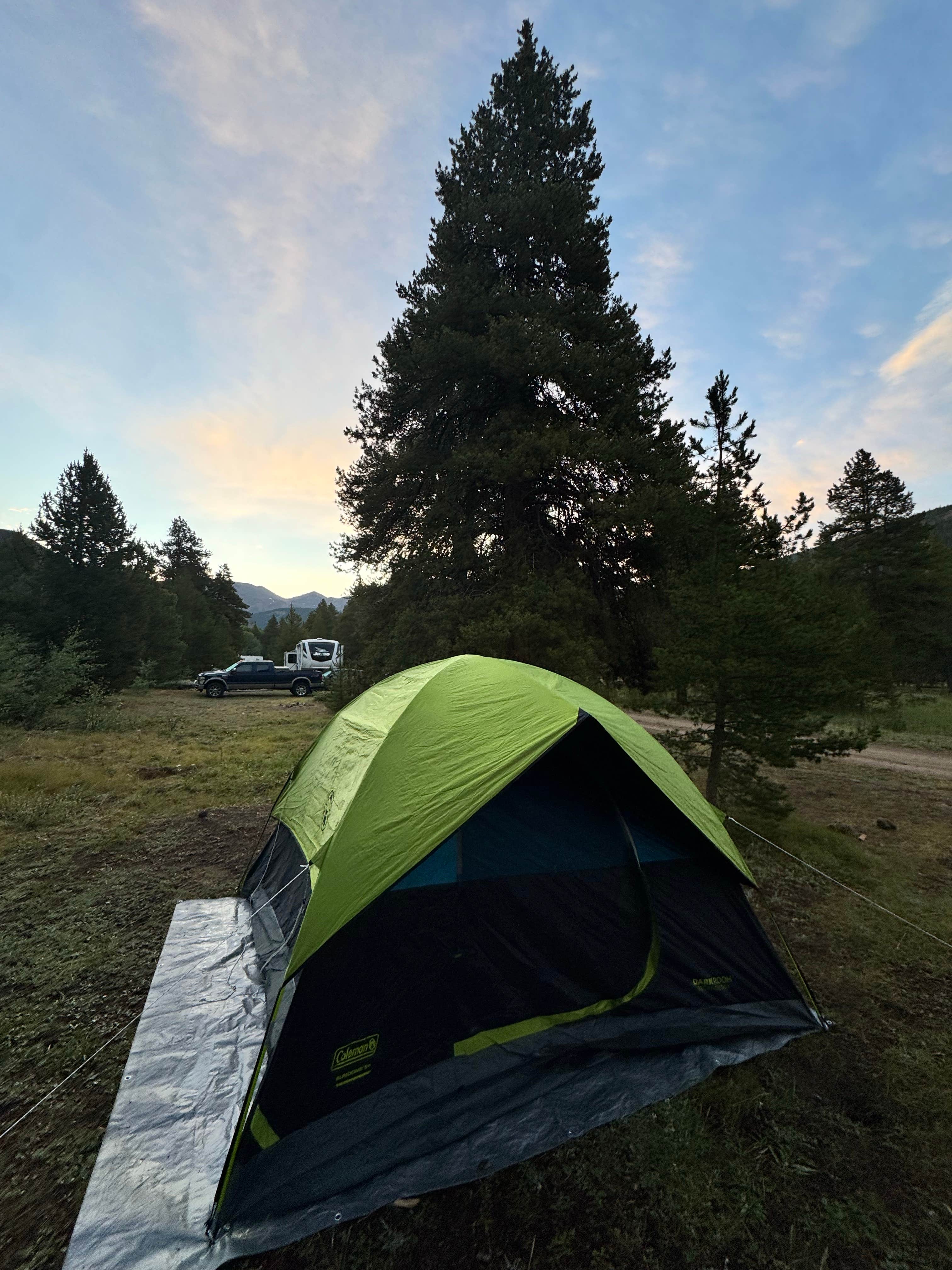 Camping near Buckeye Gultch Dispersed: Delmonica Gultch BLM Dispersed, Climax, Colorado