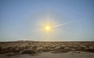 Erin V.'s photo of a dispersed camping area at BLM Desert Site near Yermo, CA