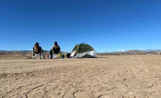 Jess L.'s photo of a dispersed camping area at BLM Dispersed Camping at Joshua Tree near Pioneertown, CA