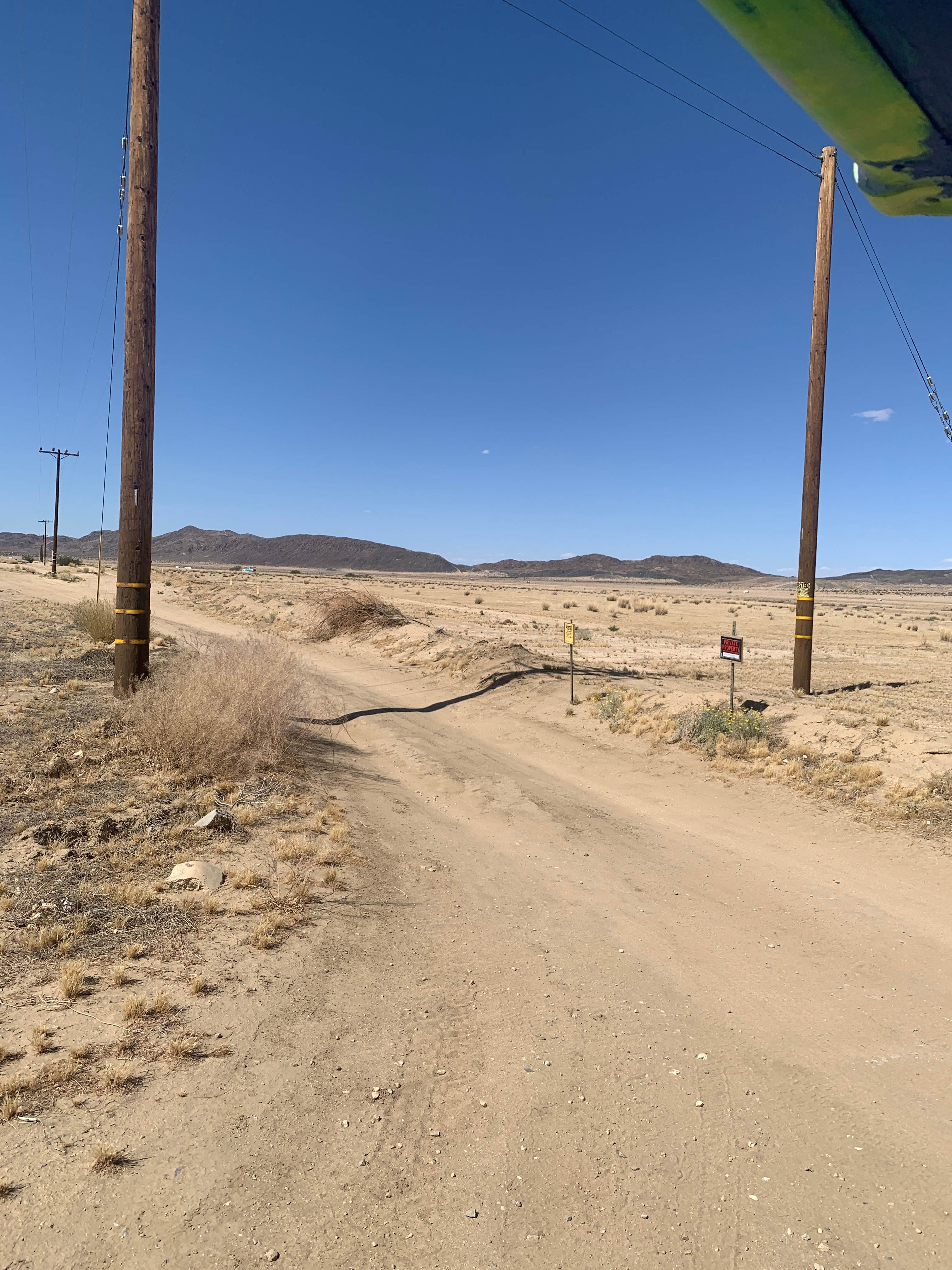 Camper-submitted photo at Coyote Mountain BLM Dispersed Camping near Landers, CA
