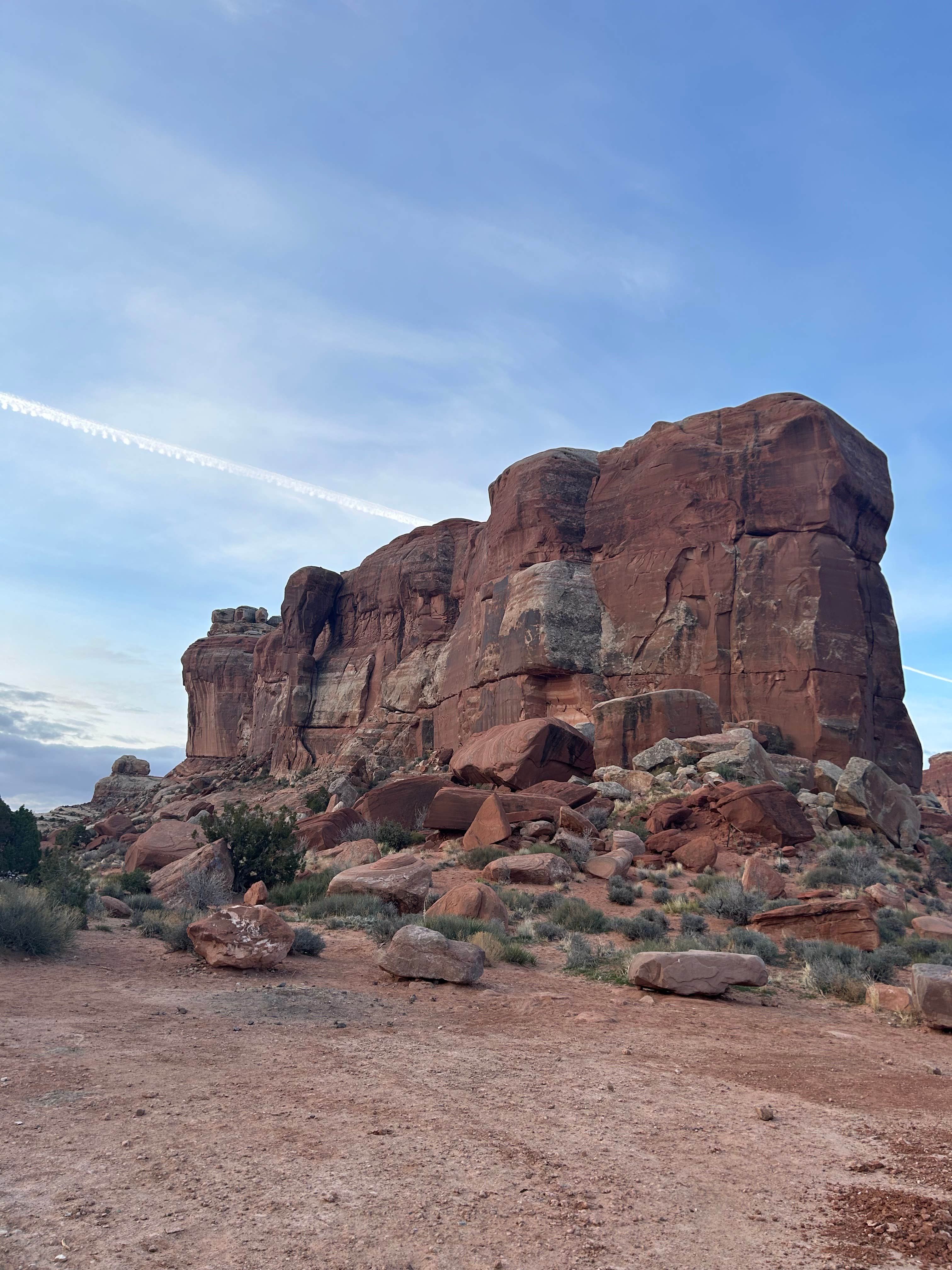 BLM Pulloff Near Arches National Park Camping Moab, UT