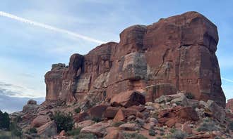 Camping near Courthouse Rock: Cotter Mine Road Dispersed Sites, Moab, Utah
