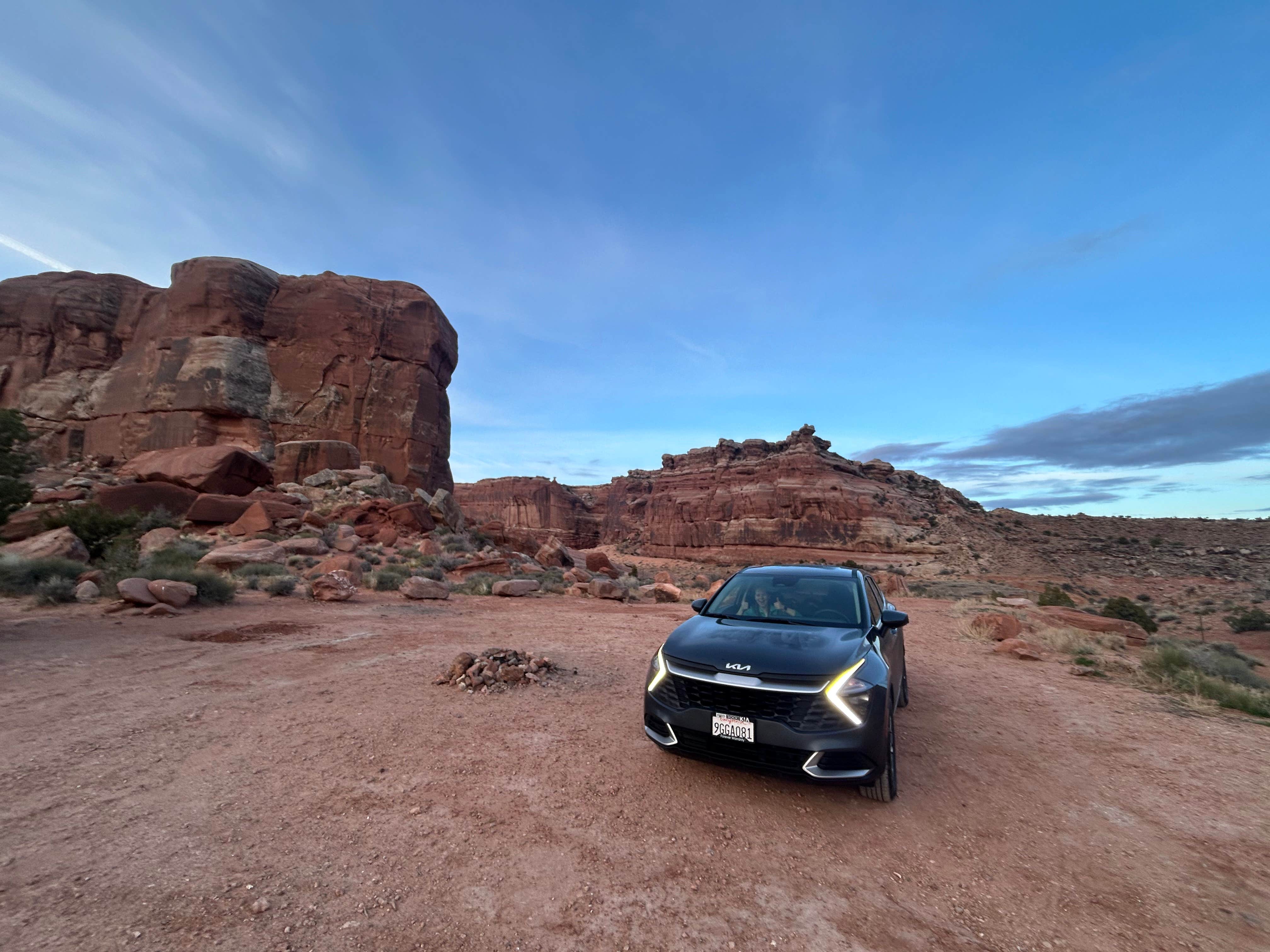Cotter Mine Road Dispersed Sites Camping Moab, UT