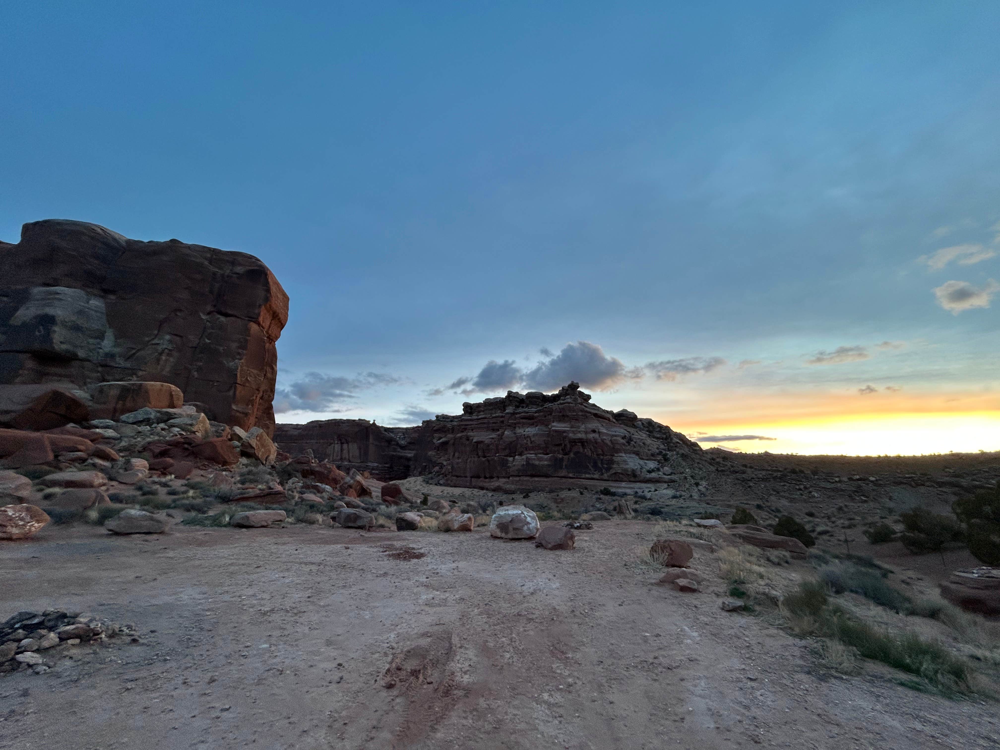 Cotter Mine Road Dispersed Sites Camping Moab, UT