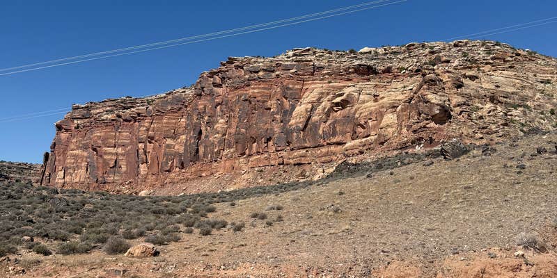 Camper submitted image from BLM Pulloff Near Arches National Park