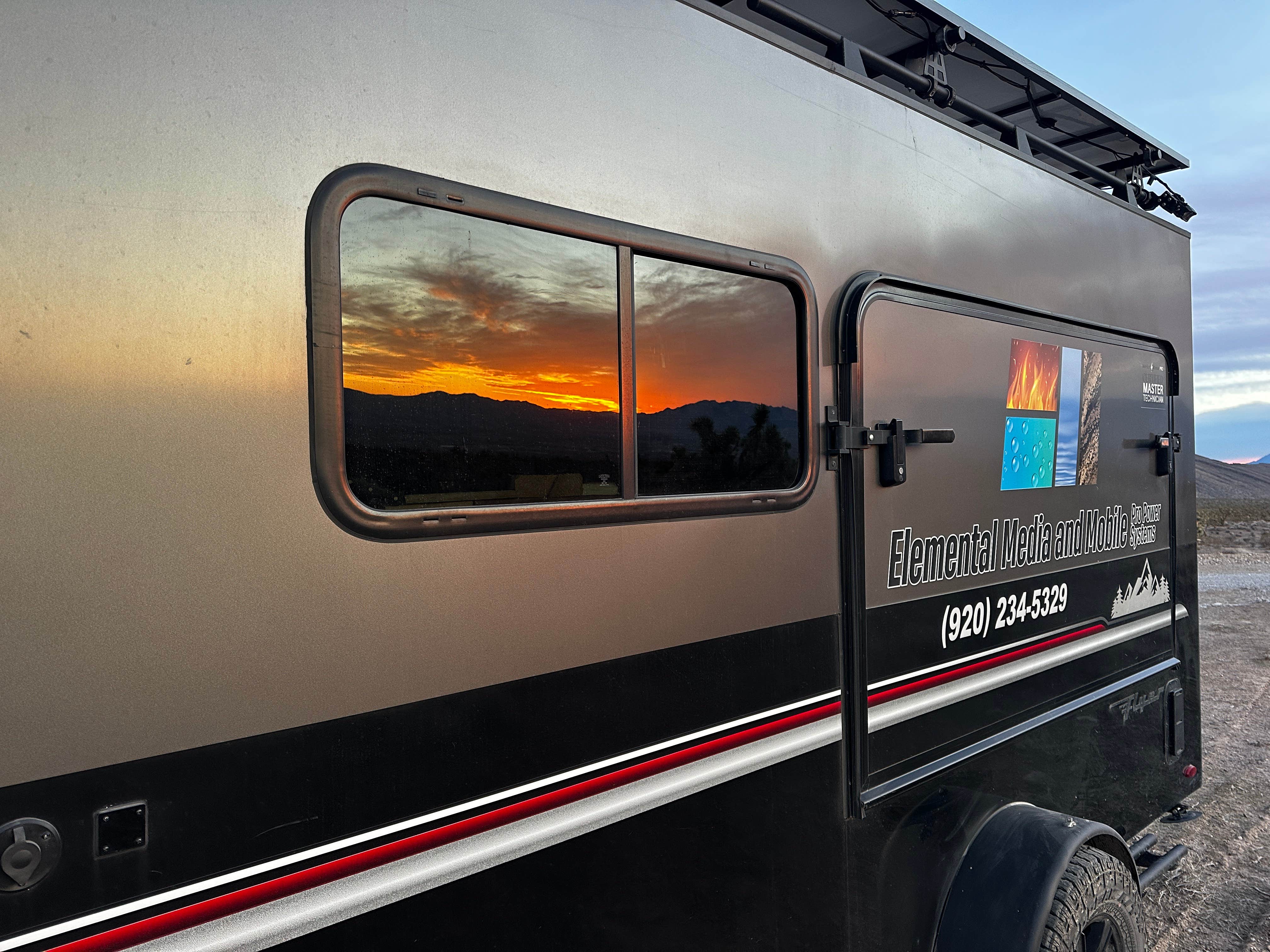 Patricia I.'s photo of rv camping at Wheeler Pass Road Dispersed near Indian Springs, NV