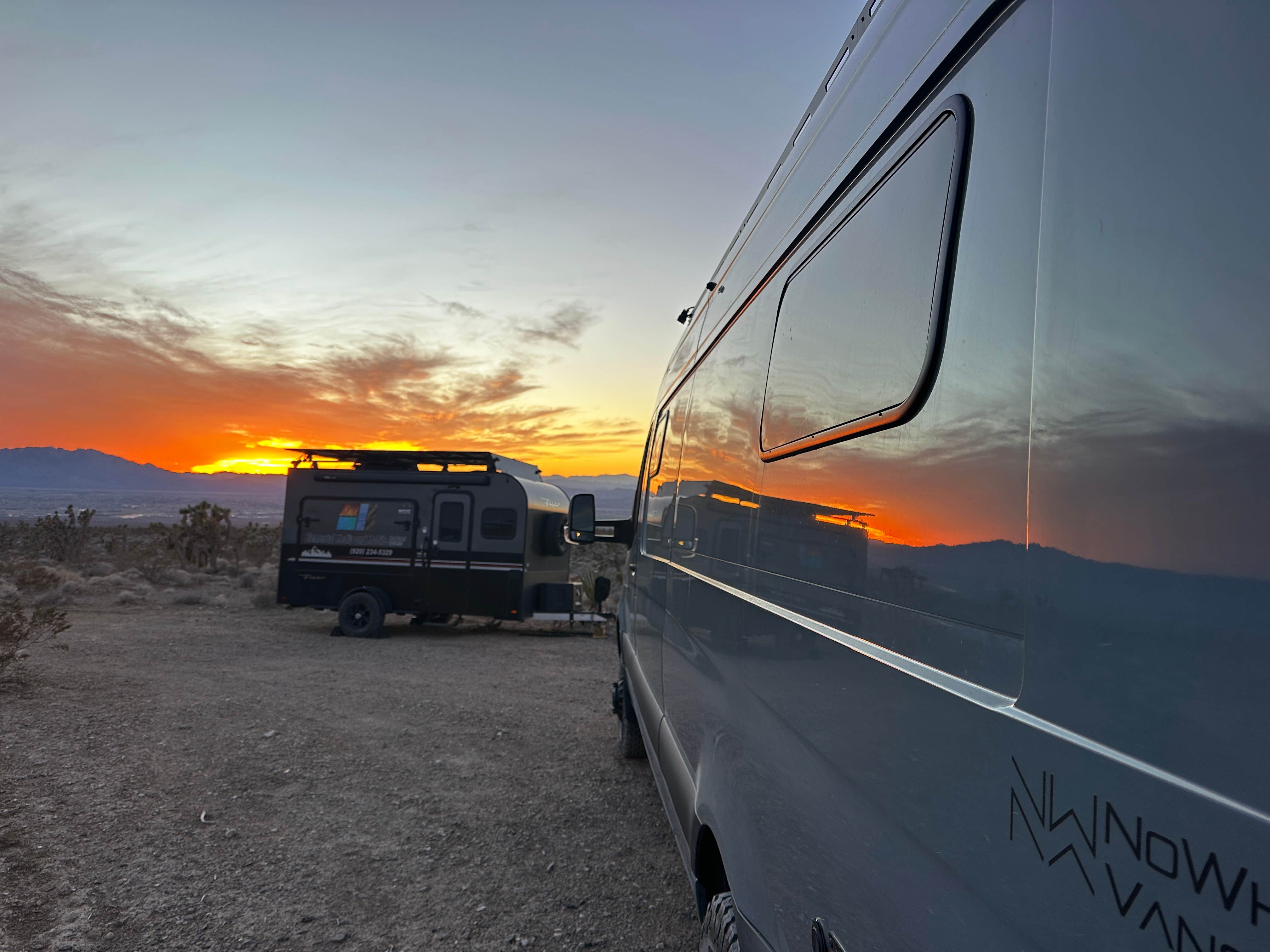 Camper-submitted photo at Wheeler Pass Road Dispersed near Shoshone, CA