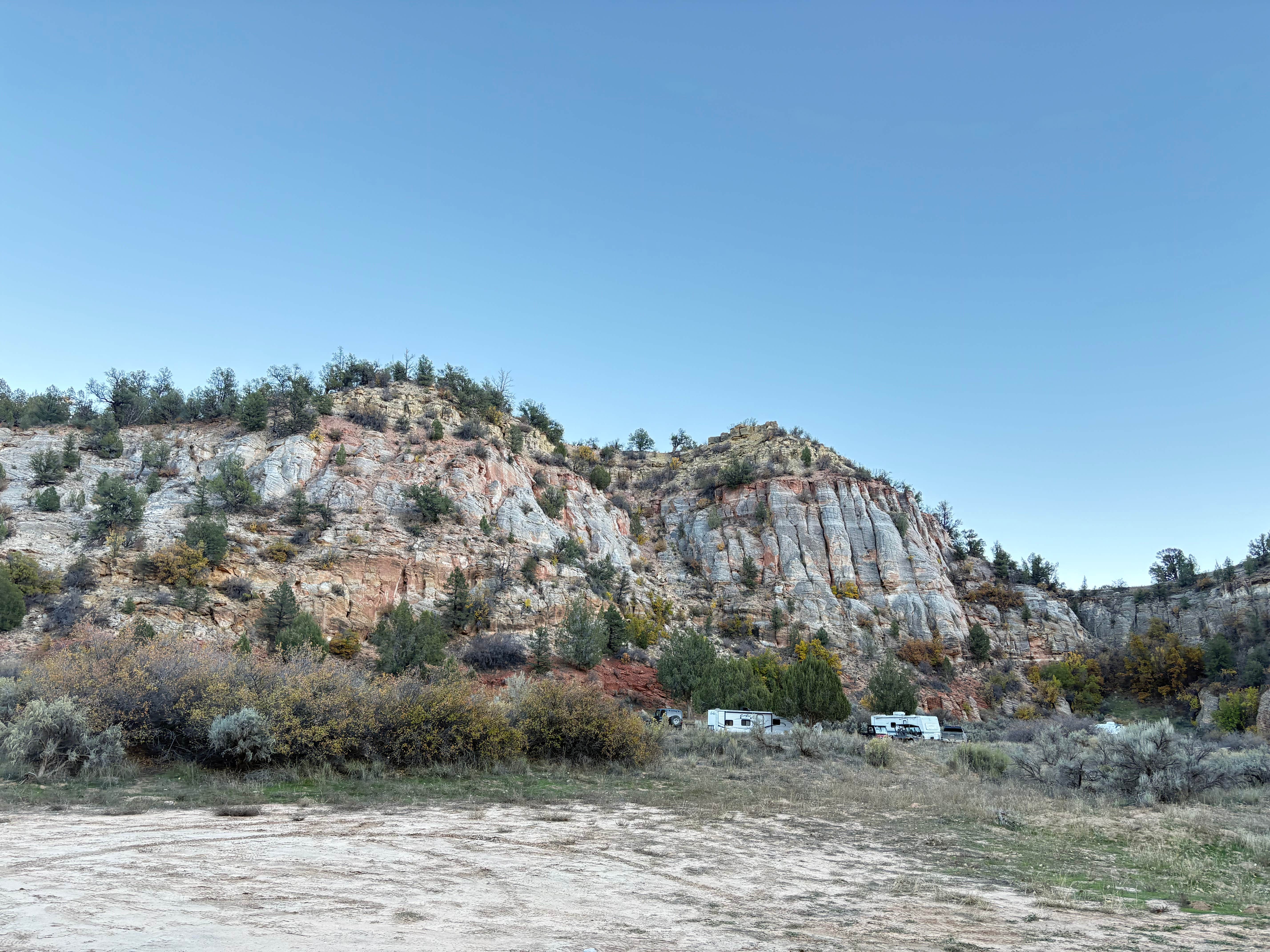 Camper-submitted photo at Horse Camp Near Belly of the Dragon Trail near Orderville, UT