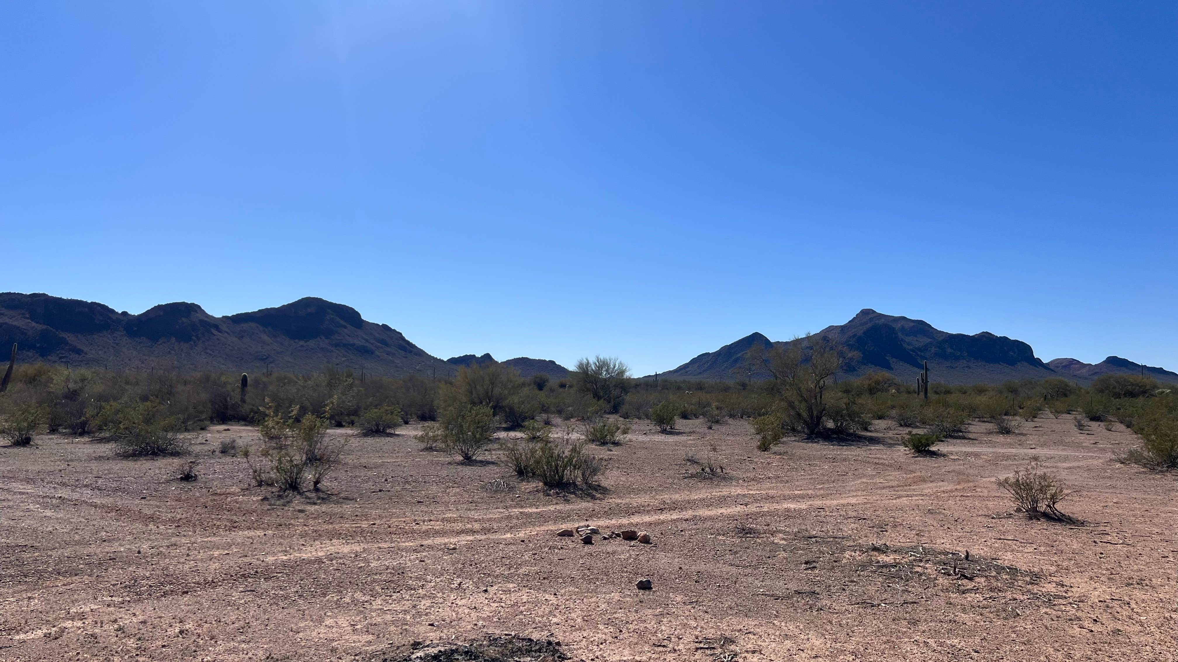 Camping near Ironwood Forest BLM National Monument Pump Station Dispersed: BLM Ironwood Monument - 2555 ft Knob Overlander 4x4 Dispersed Camping area, Marana, Arizona