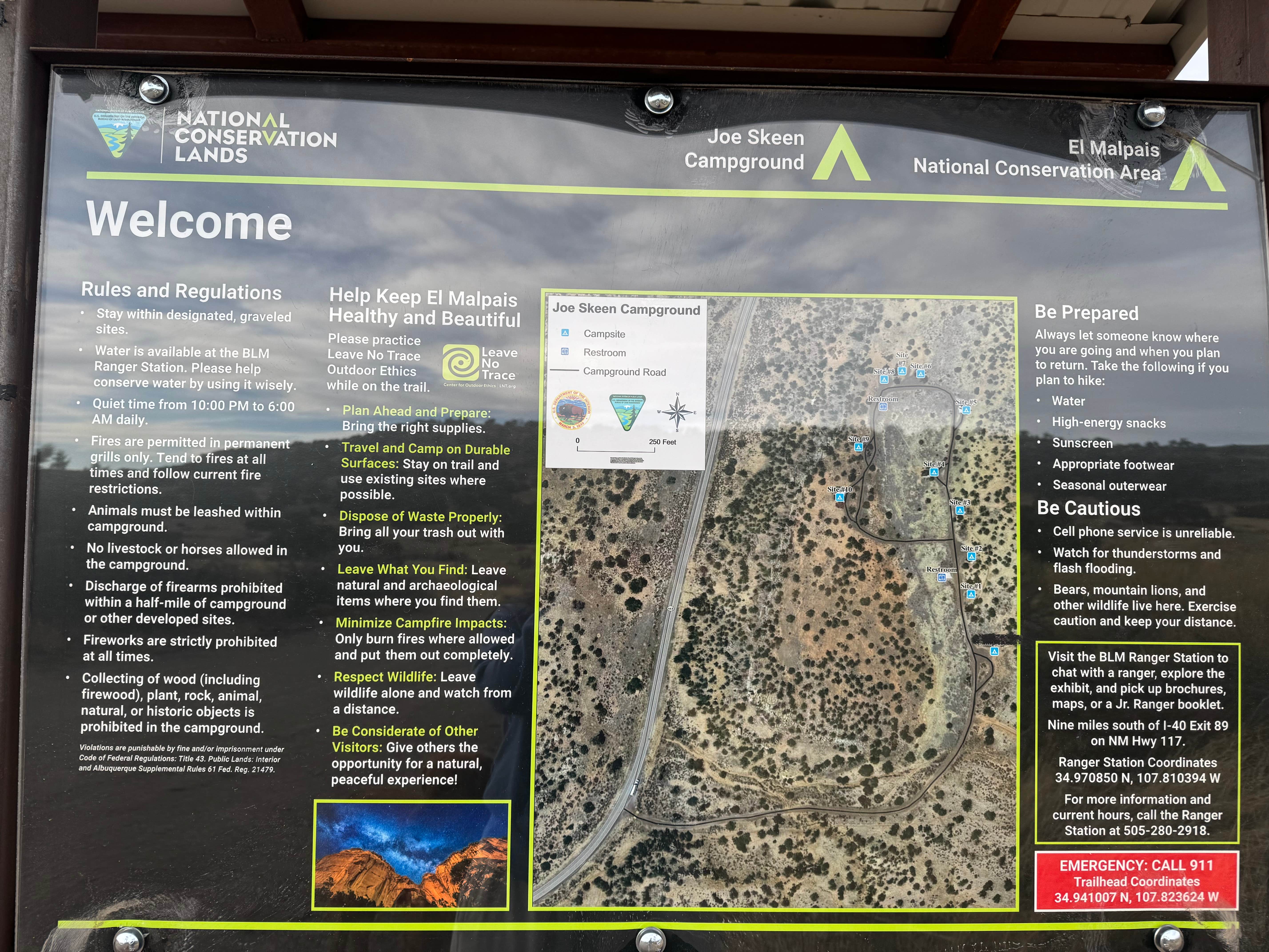 Camper-submitted photo at Joe Skeen Campground near Grants, NM