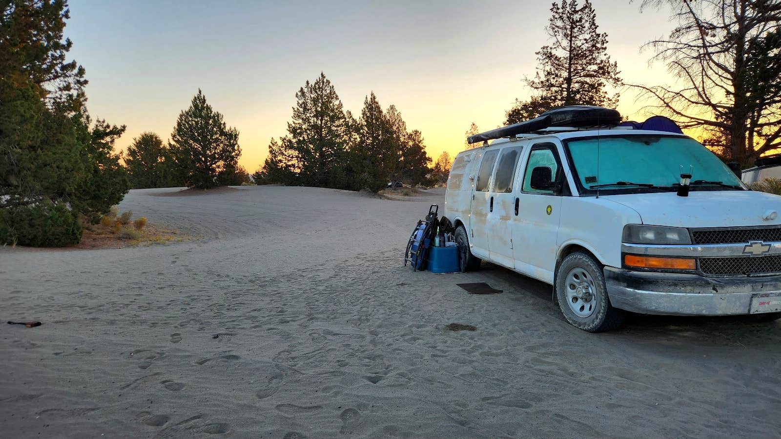 Camper-submitted photo at BLM Christmas Valley Sand Dunes near Christmas Valley, OR