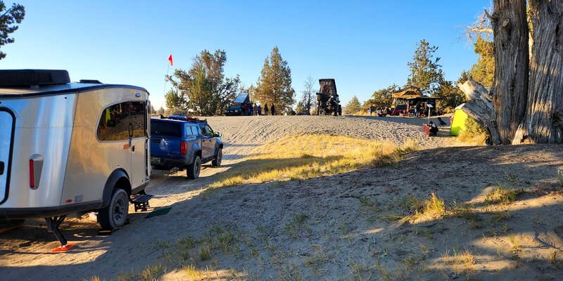 Camper submitted image from BLM Christmas Valley Sand Dunes