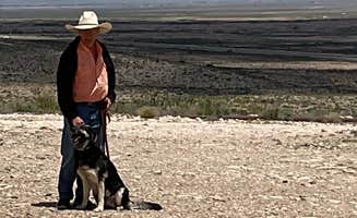 Debra J.'s photo of camping with pets at Carlsbad BLM Land Dispersed near Artesia, NM