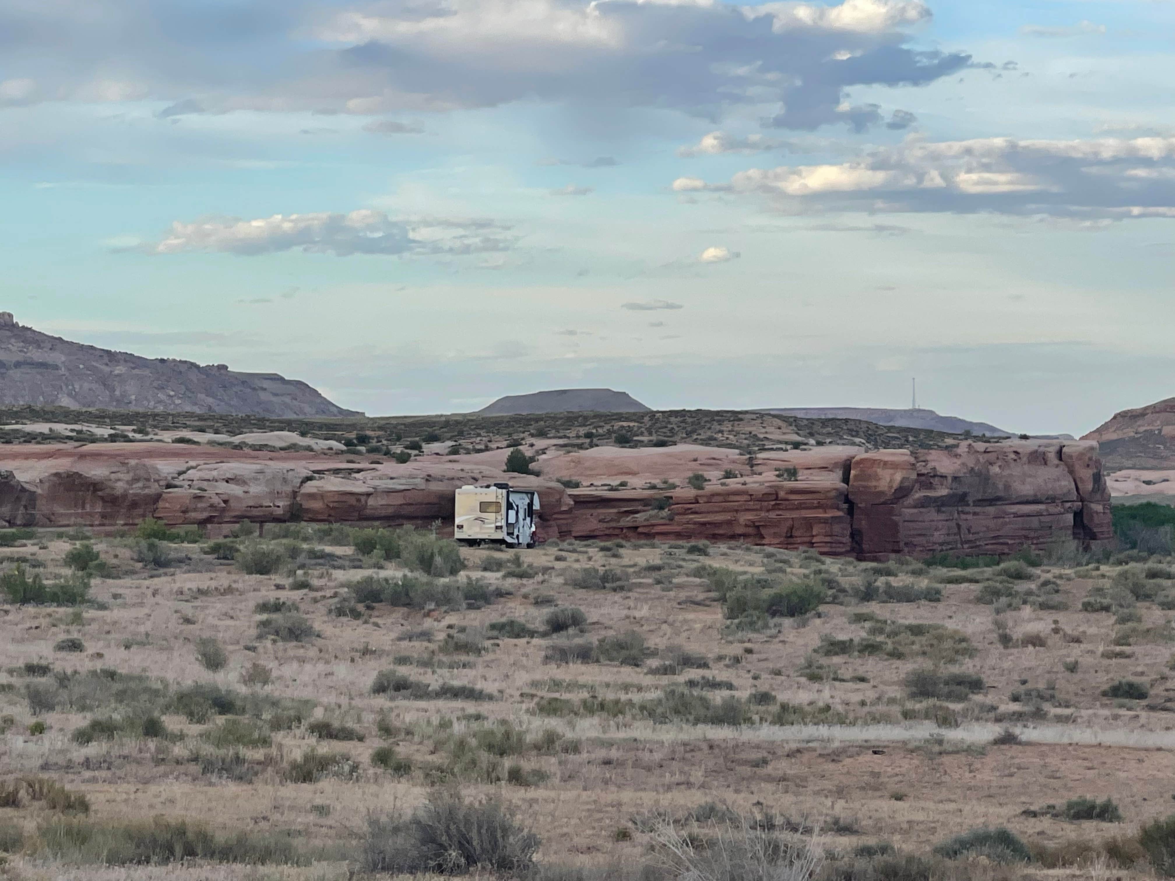 Camper-submitted photo at BLM Dispersed on San Juan River near Shiprock, NM