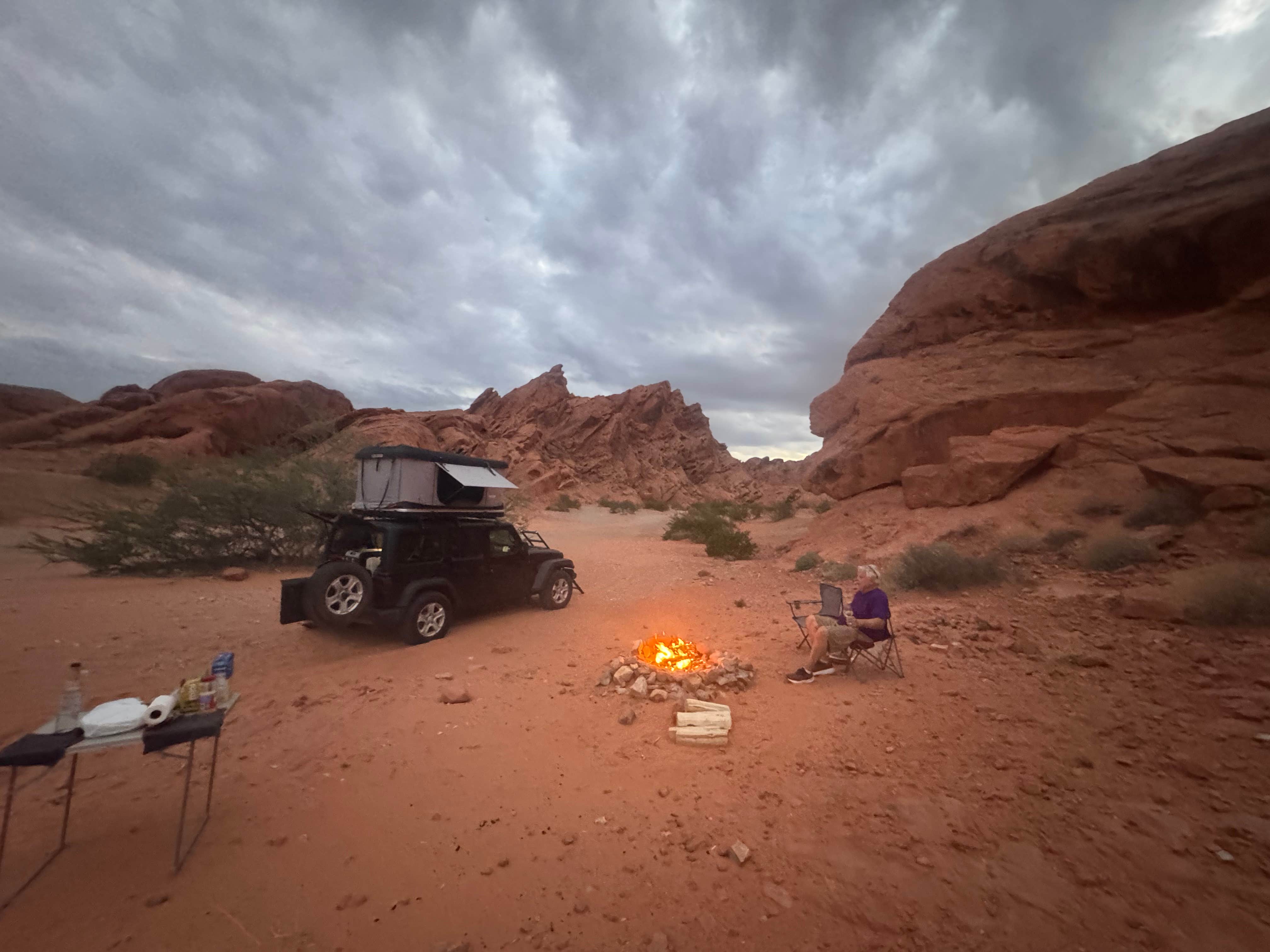 Camper-submitted photo at BLM Logandale Trails System Primitive Camping near Overton, NV