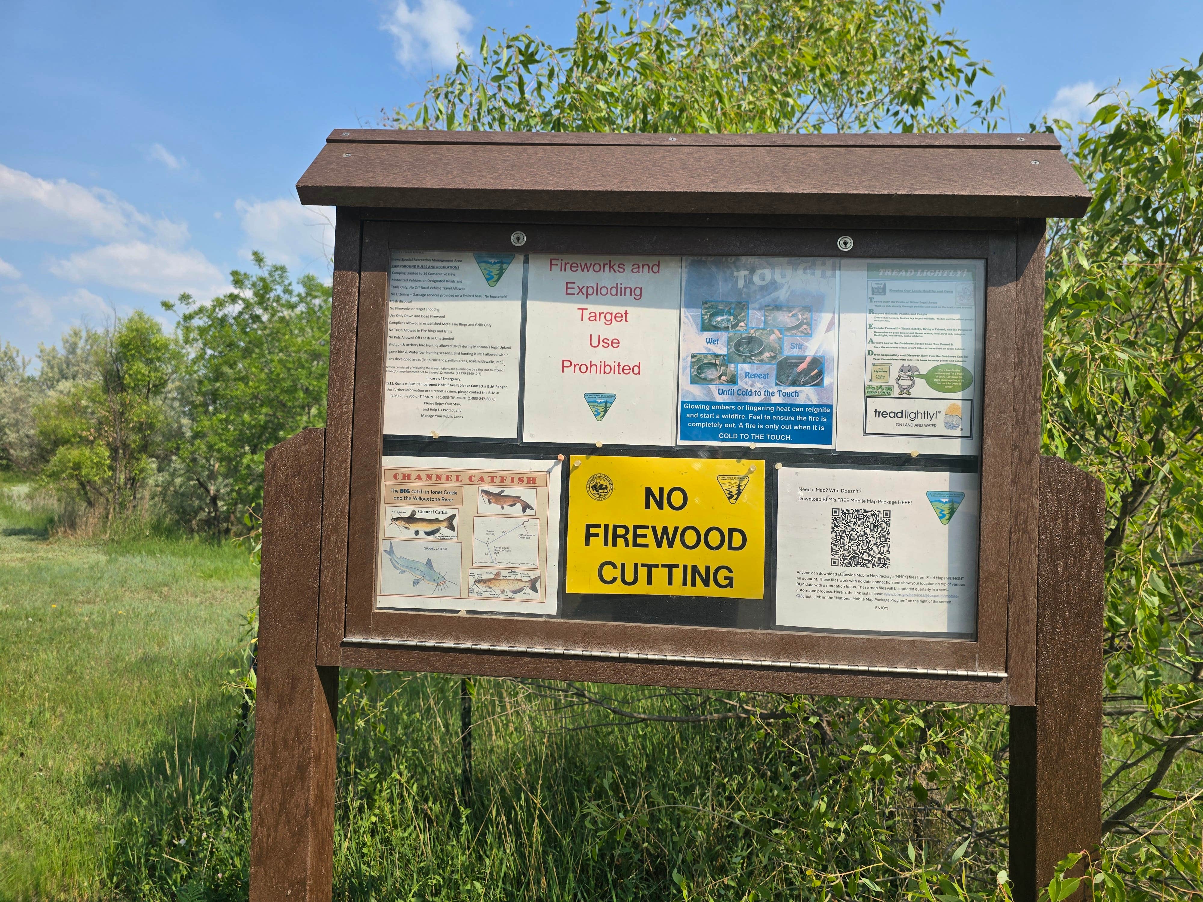 Camper-submitted photo at BLM Mathews Recreation Area near Miles City, MT